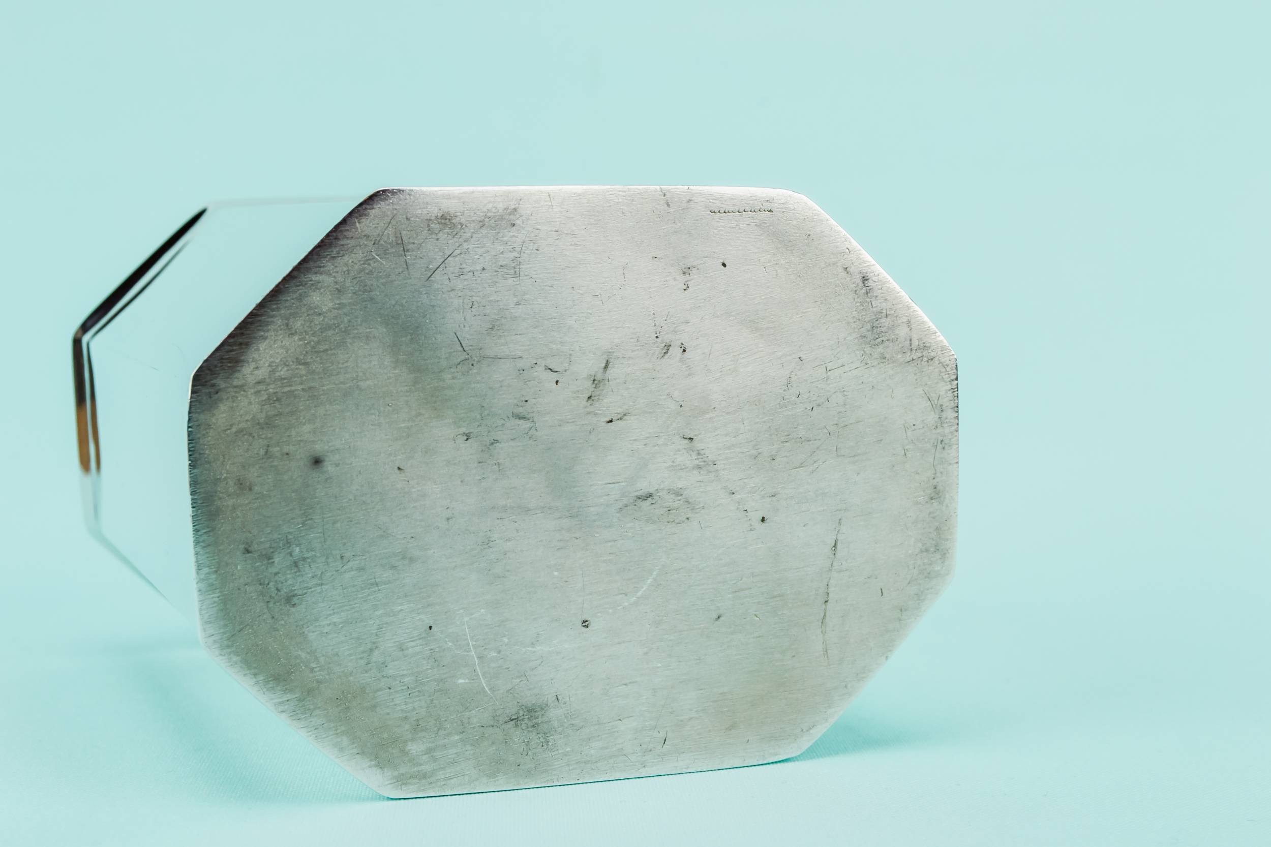 Vintage Elegant TEA — Silver plated tea box 6