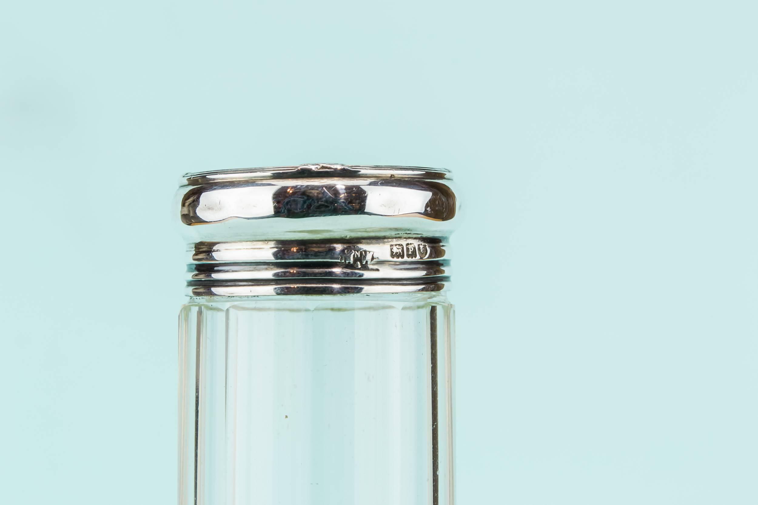 Antique Traditional Sterling — Silver dressing table bottle 1