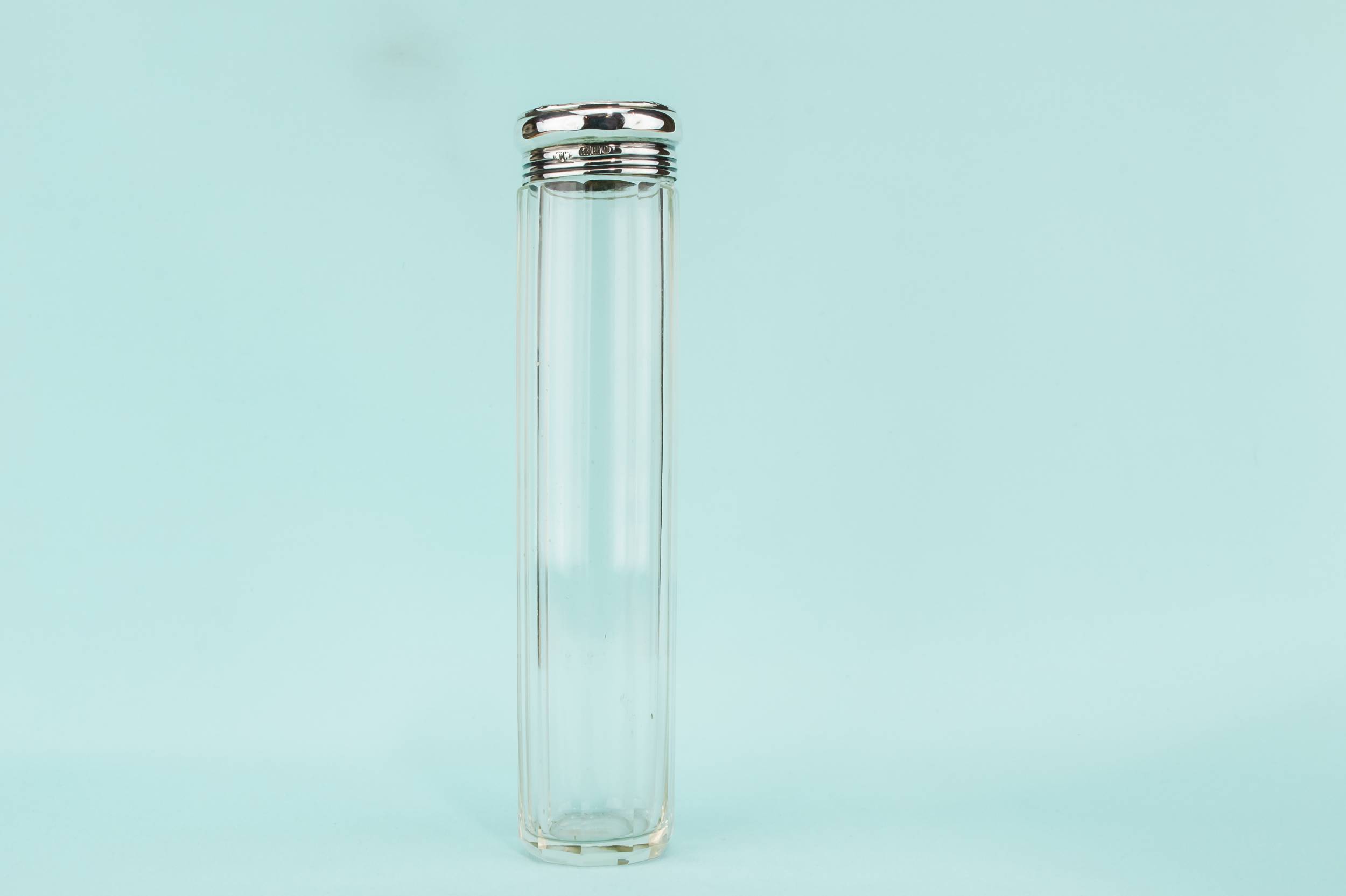 Antique Traditional Sterling — Silver dressing table bottle 2