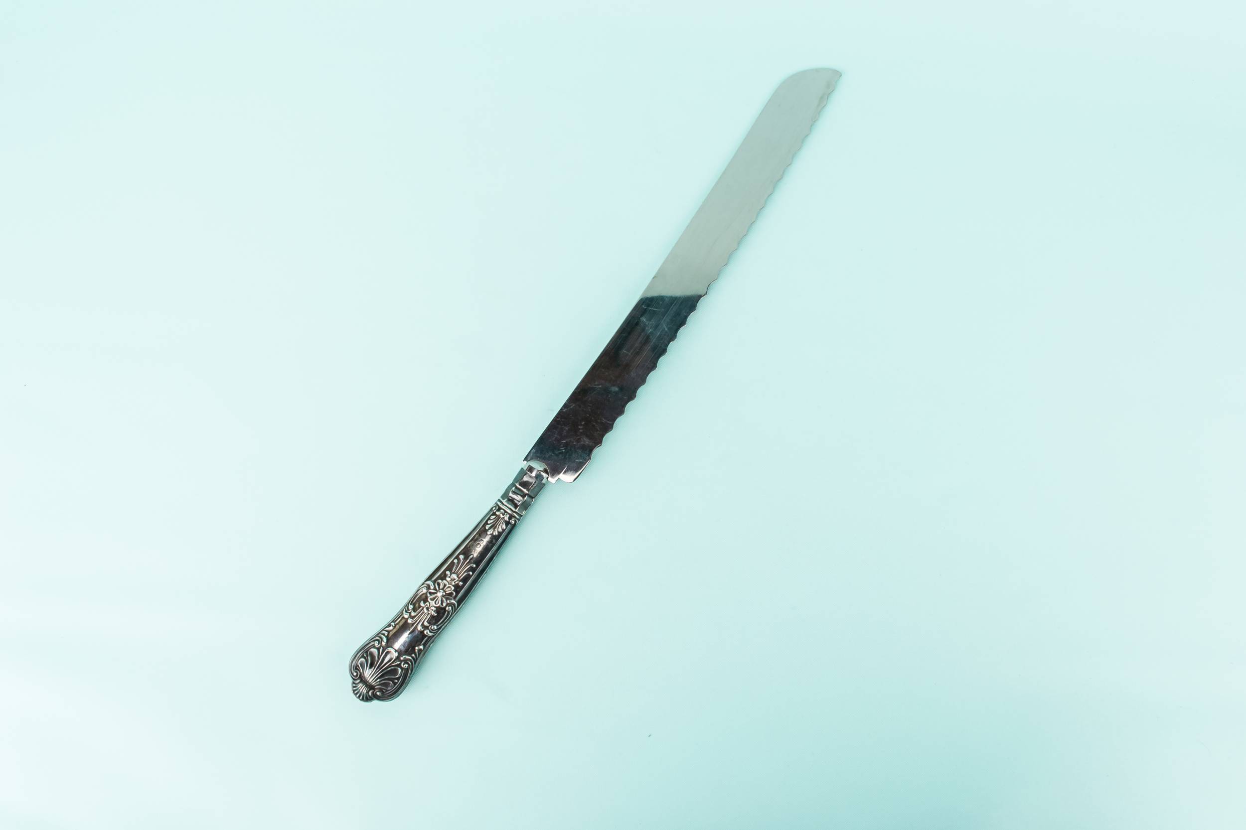 Vintage Classical Sterling — Silver bread knife