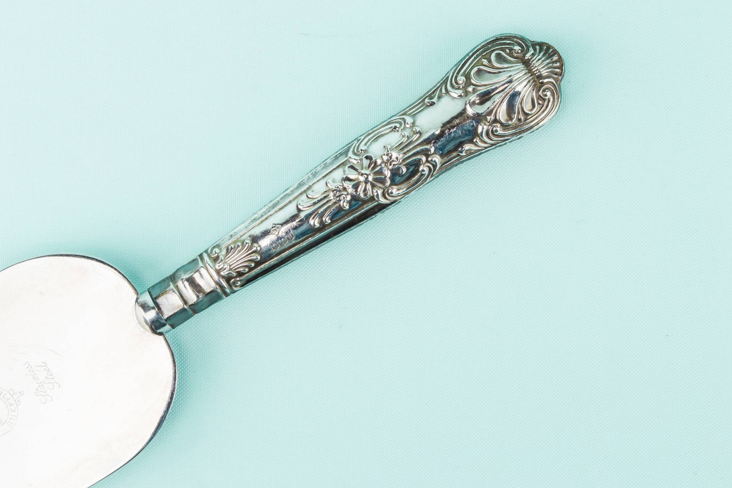 Neo-classical Sterling Silver — Silver cake server 2