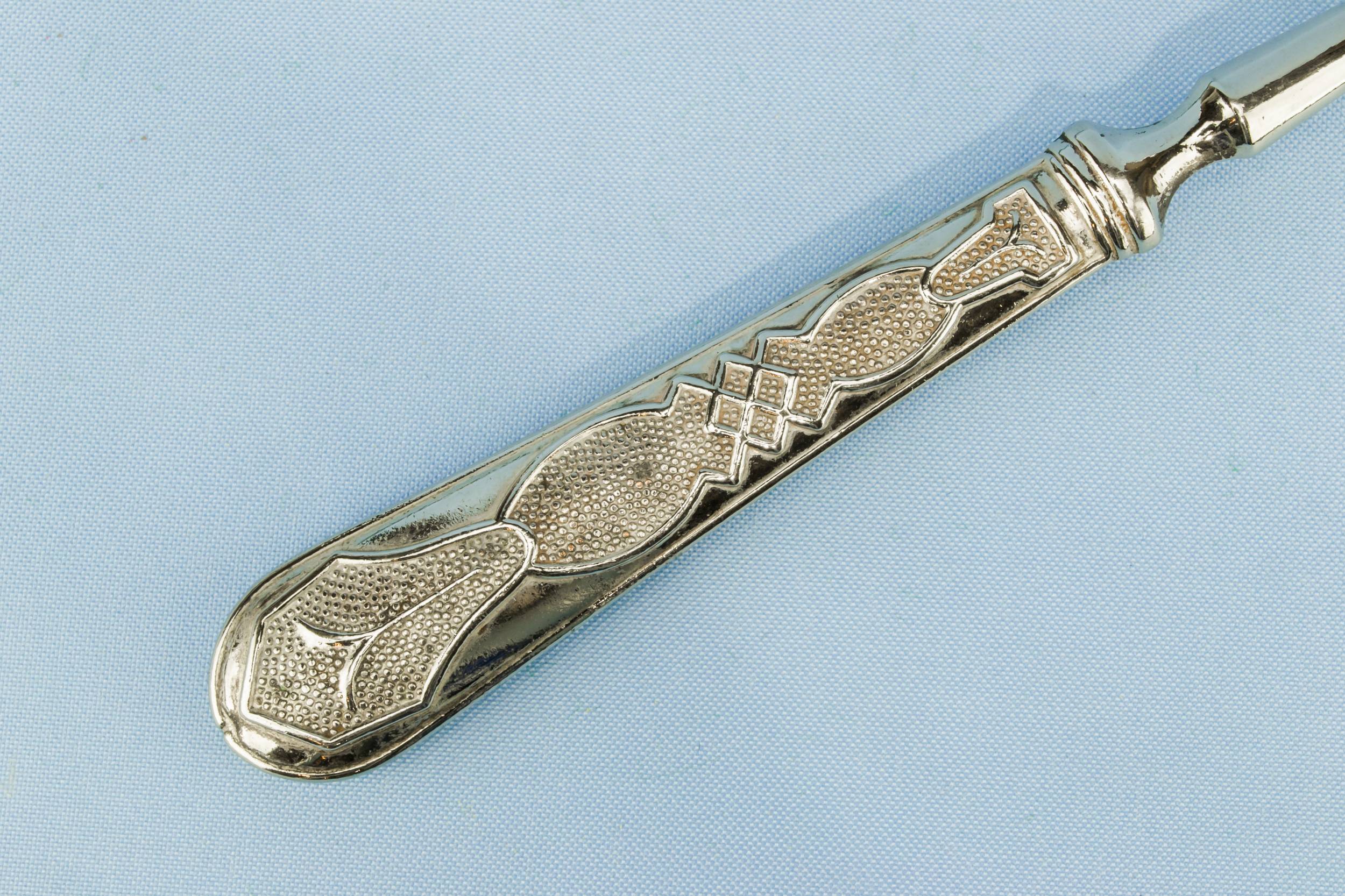 Vintage Beautiful Arts — Silver cake serving set 1