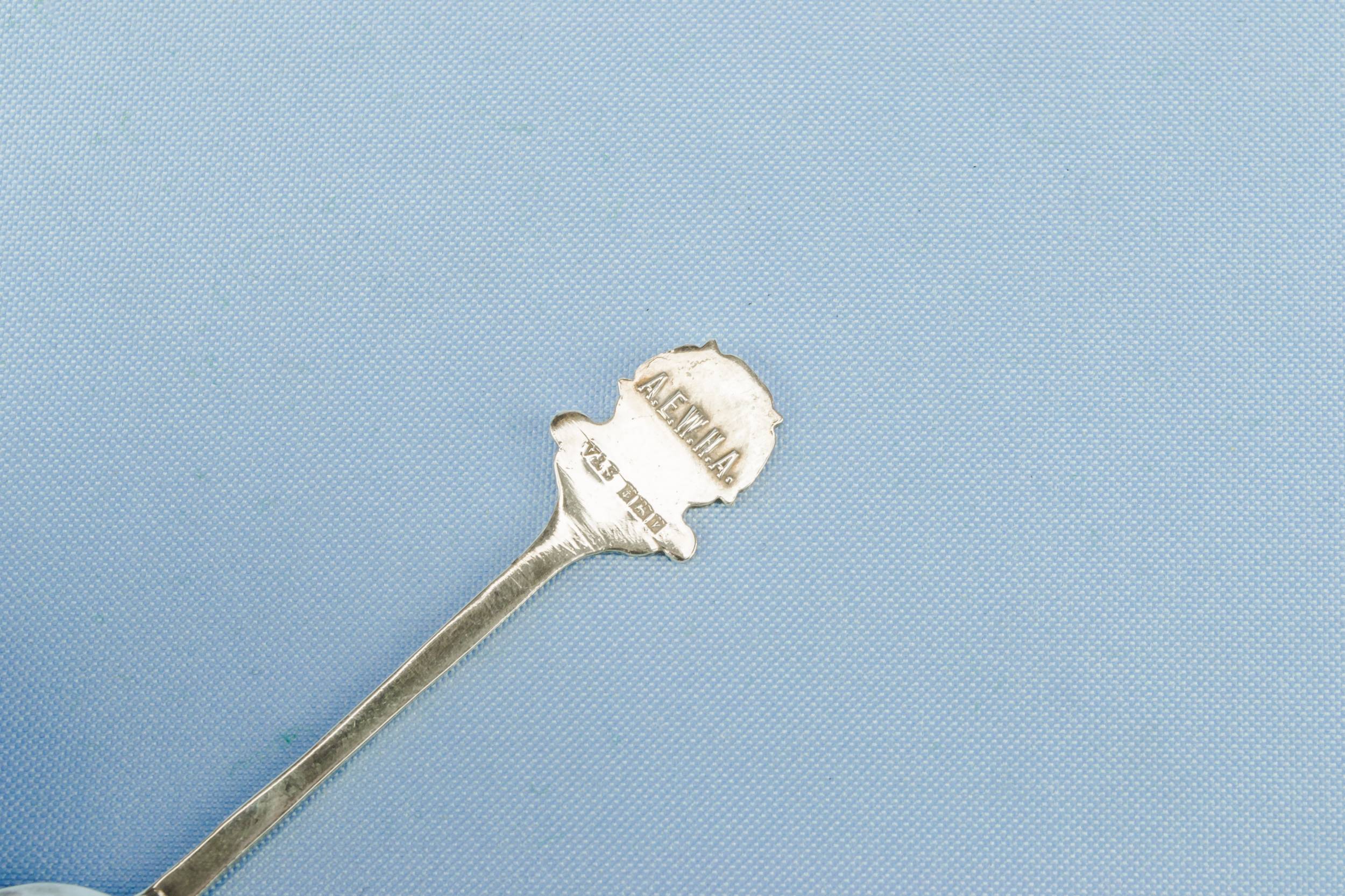 Vintage Elegant Sterling — 6 silver coffee spoons 3