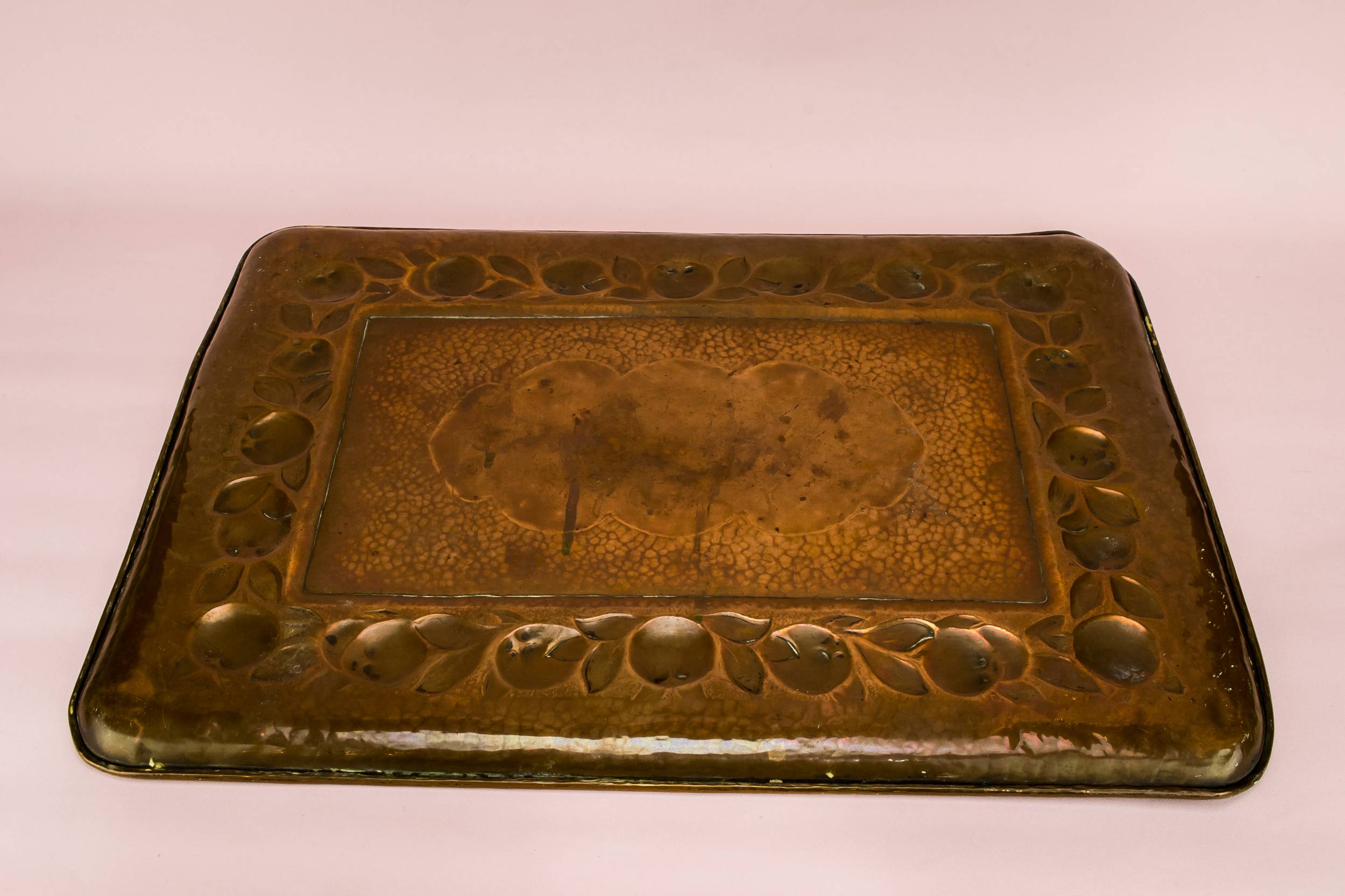 Classical Antique TRAY — Arts & Crafts copper tray 3