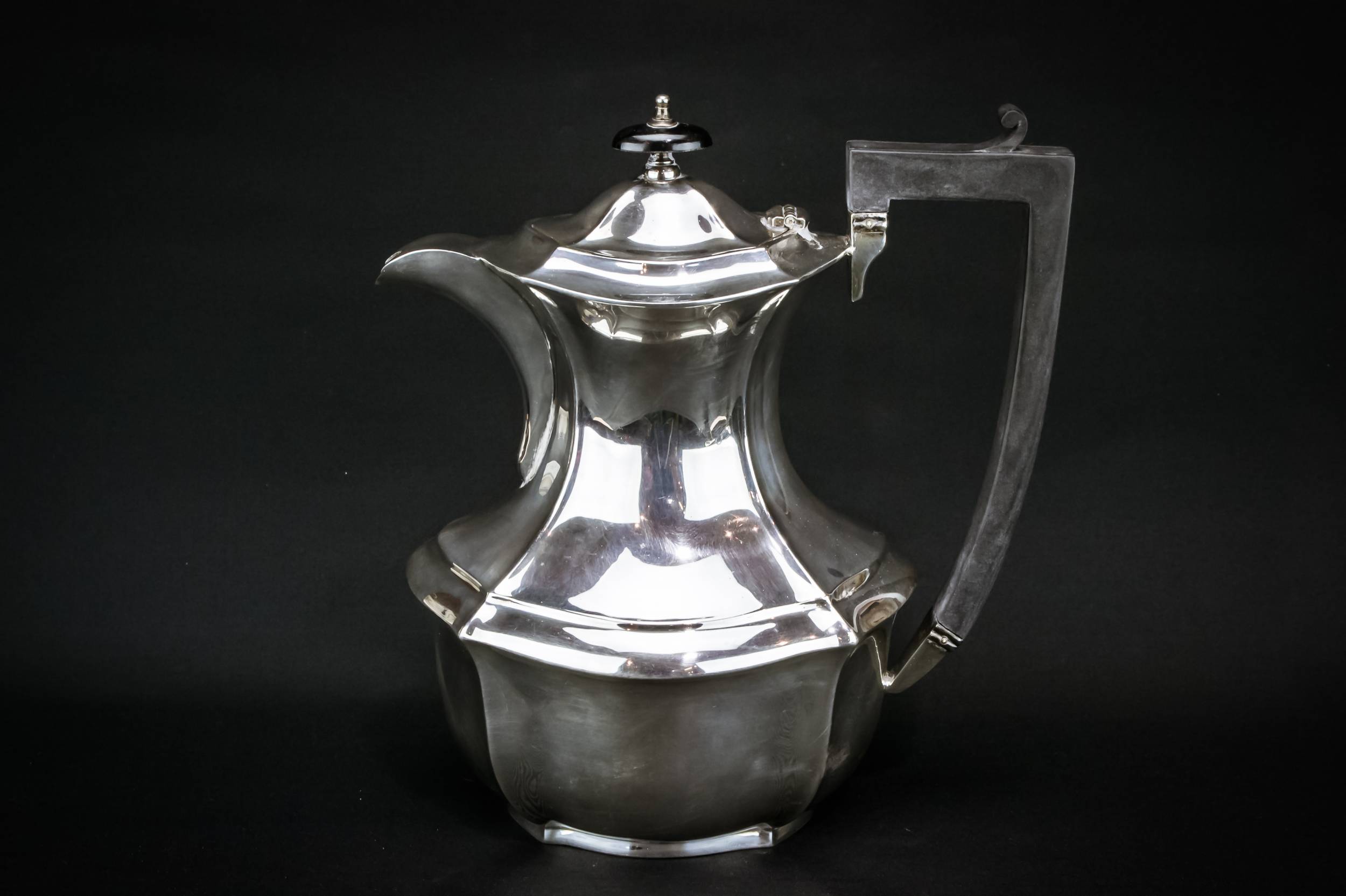 Silver Plated Tea — Silver tea and coffee set 1