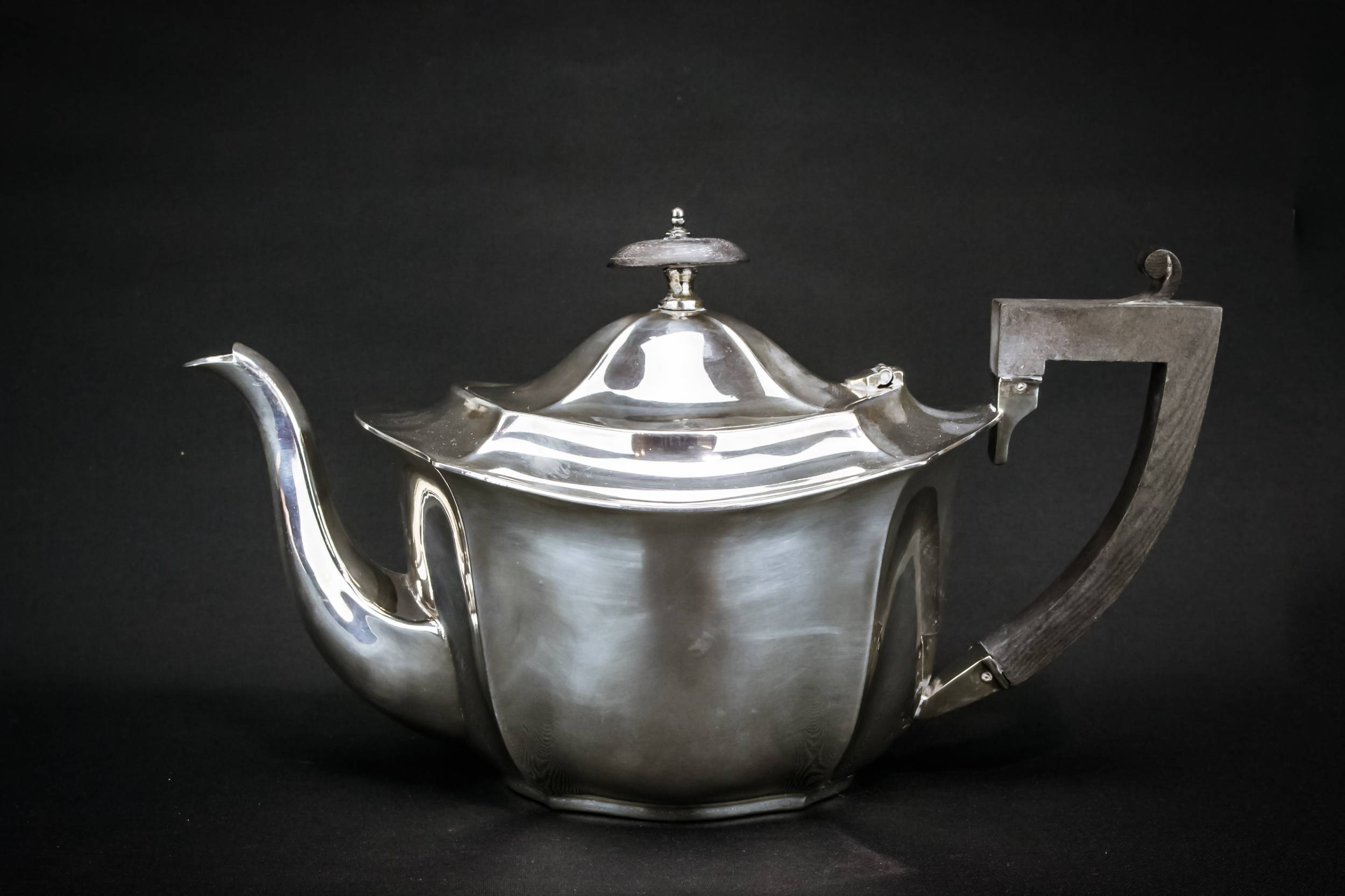 Silver Plated Tea — Silver tea and coffee set 3