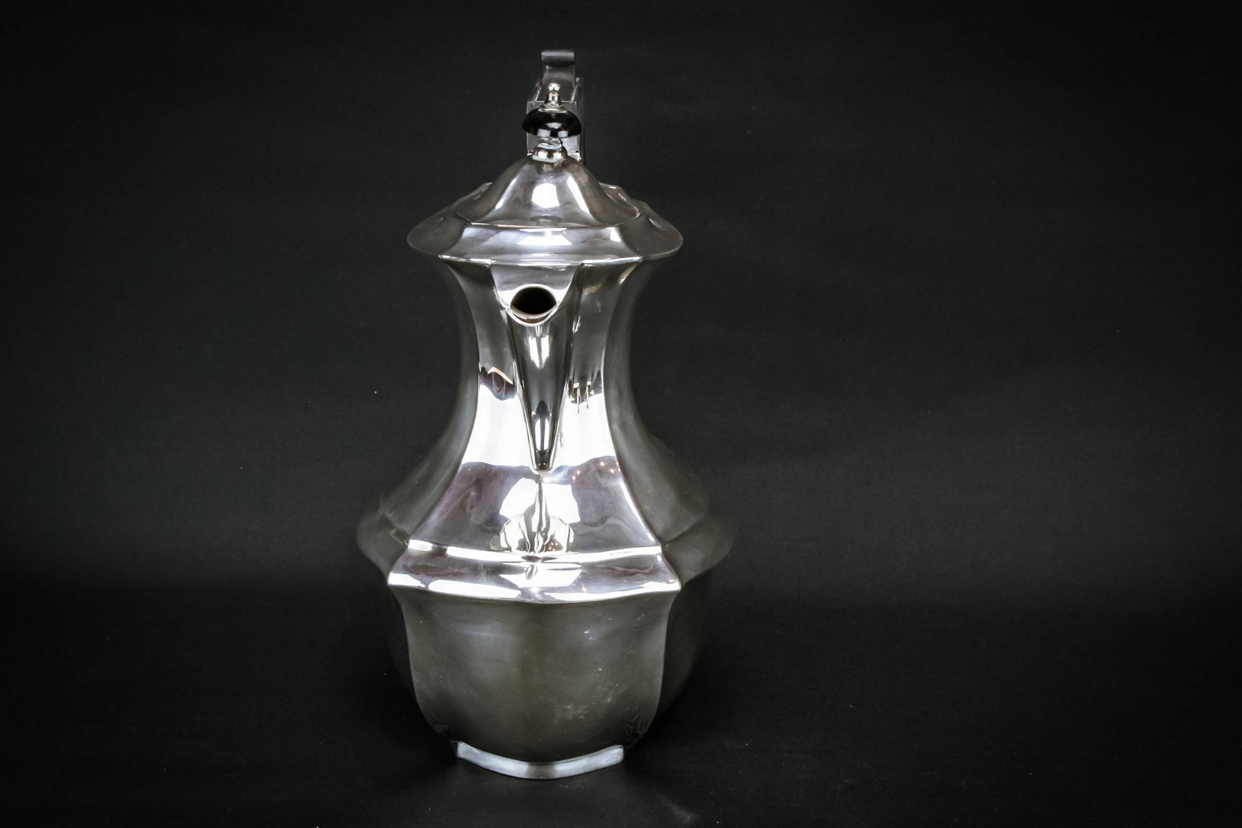 Silver Plated Tea — Silver tea and coffee set 4