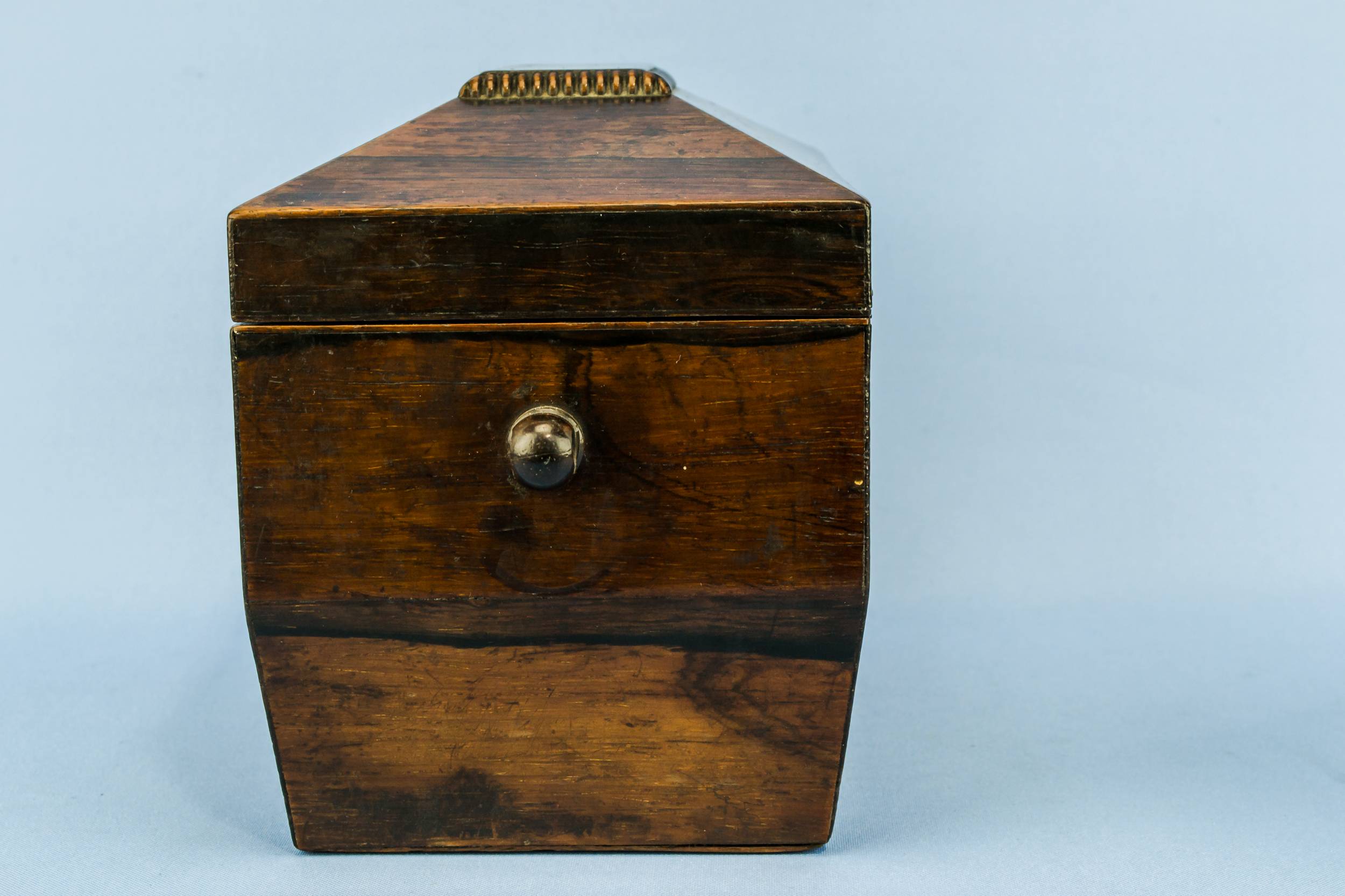 Shabby Chic Rosewood — Mahogany tea box 2