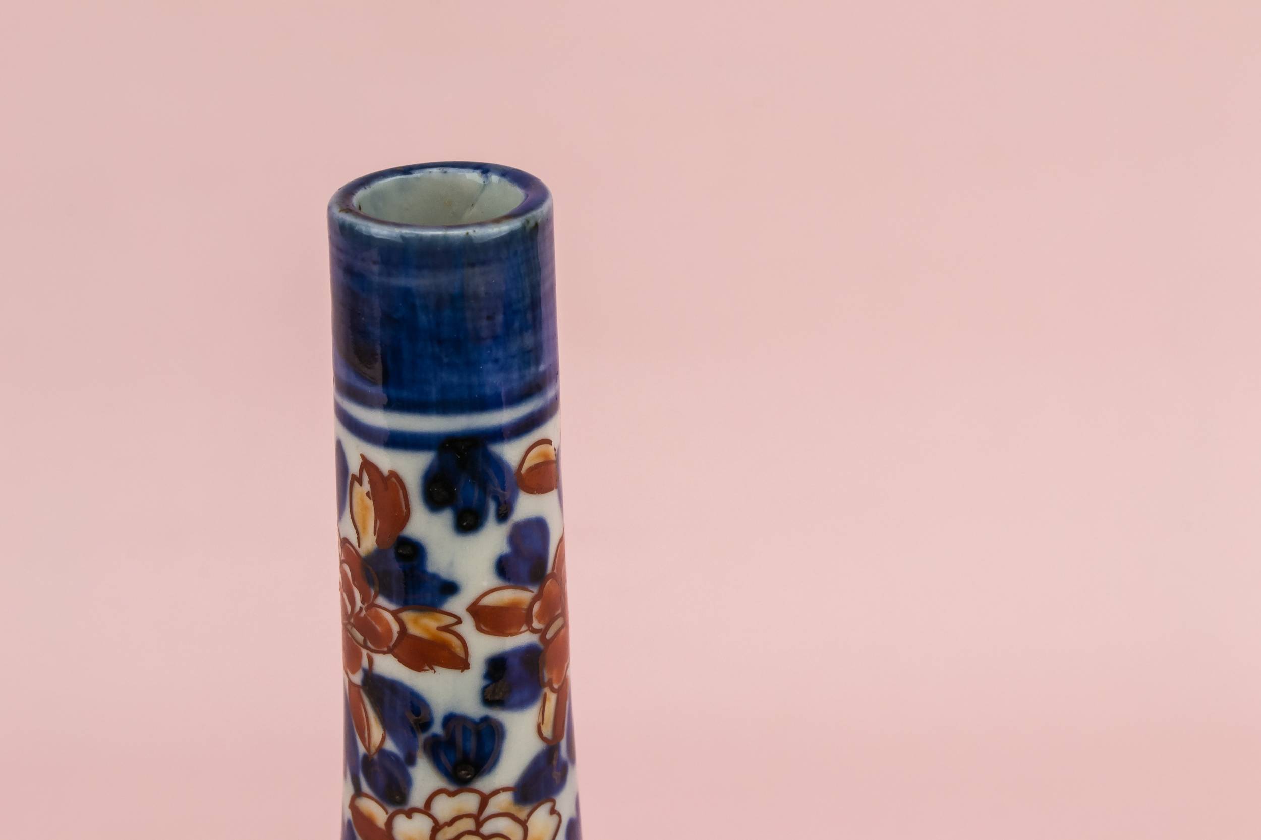 Classical Antique Floral — Small bottle vase 3