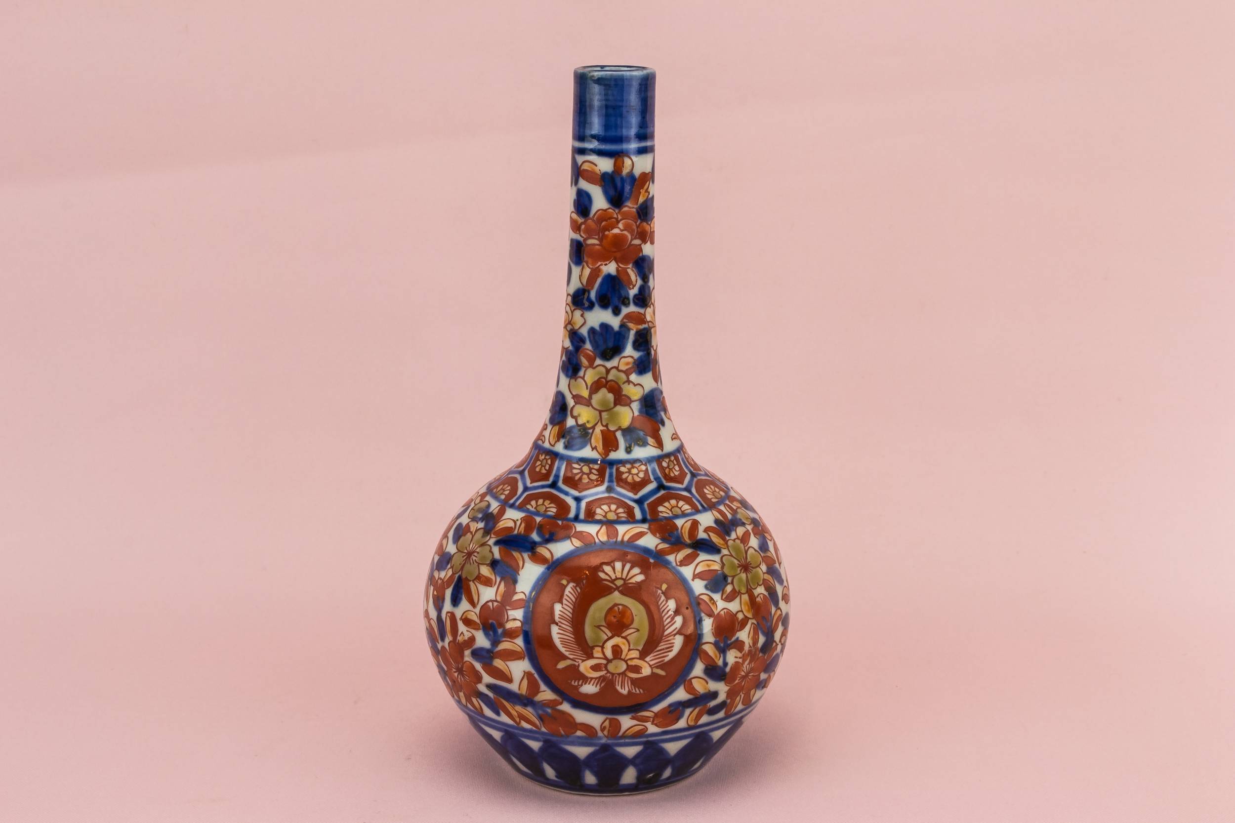 Classical Antique Floral — Small bottle vase