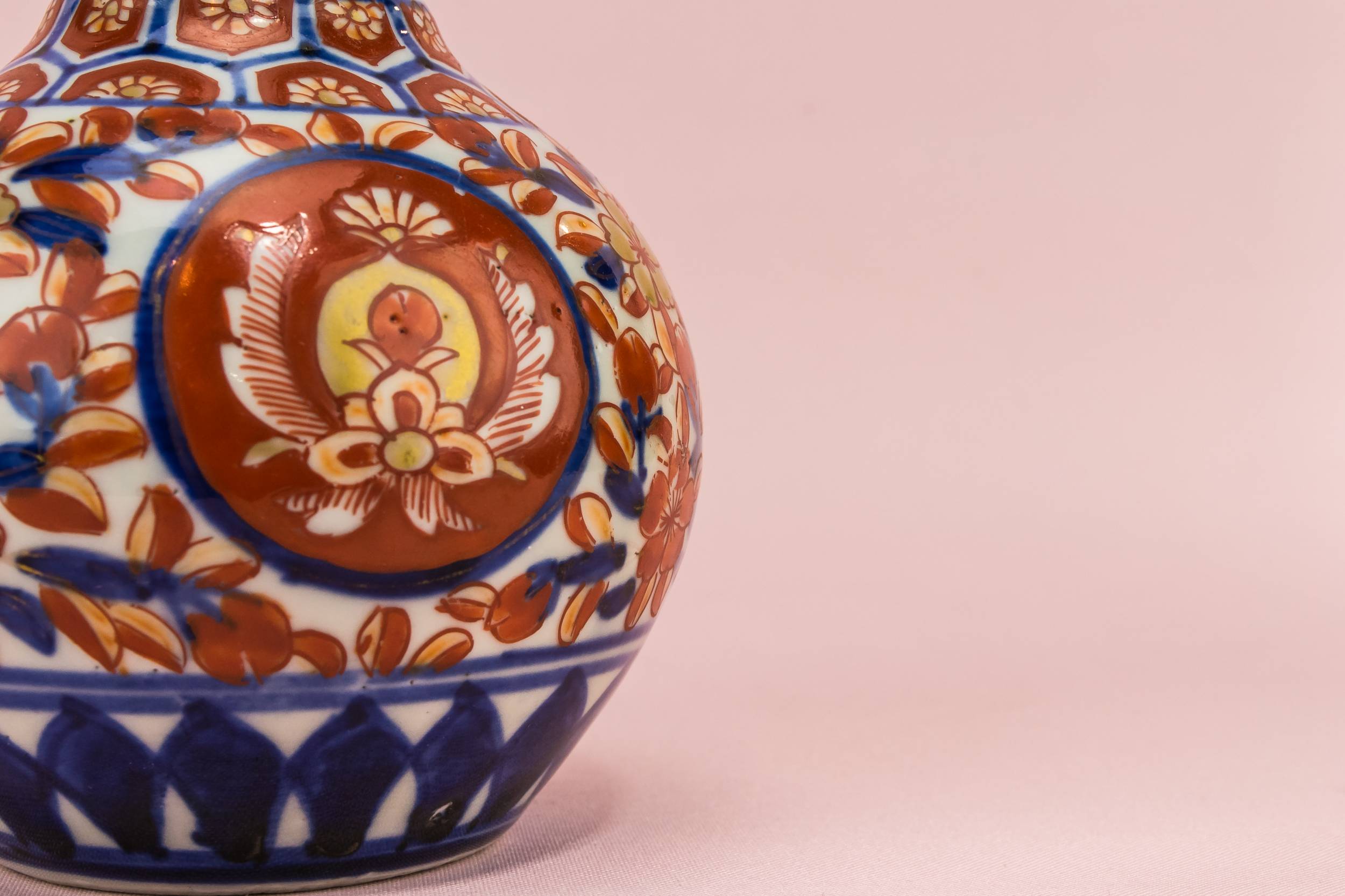 Classical Antique Floral — Small bottle vase 2