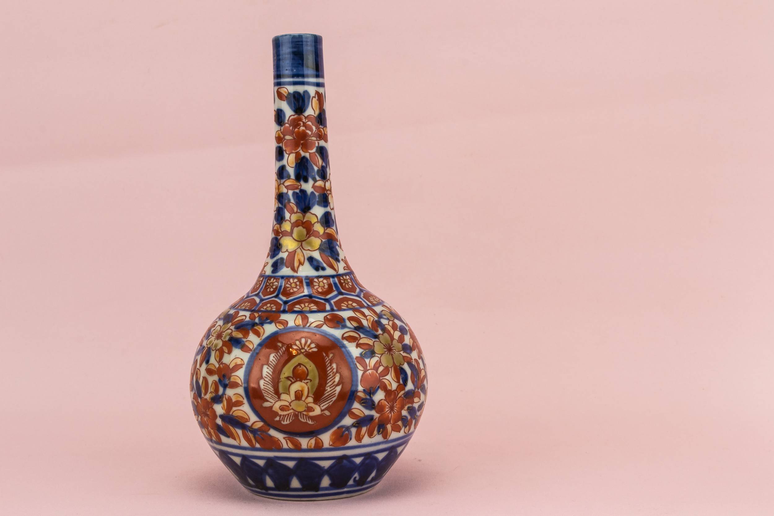 Classical Antique Floral — Small bottle vase 6