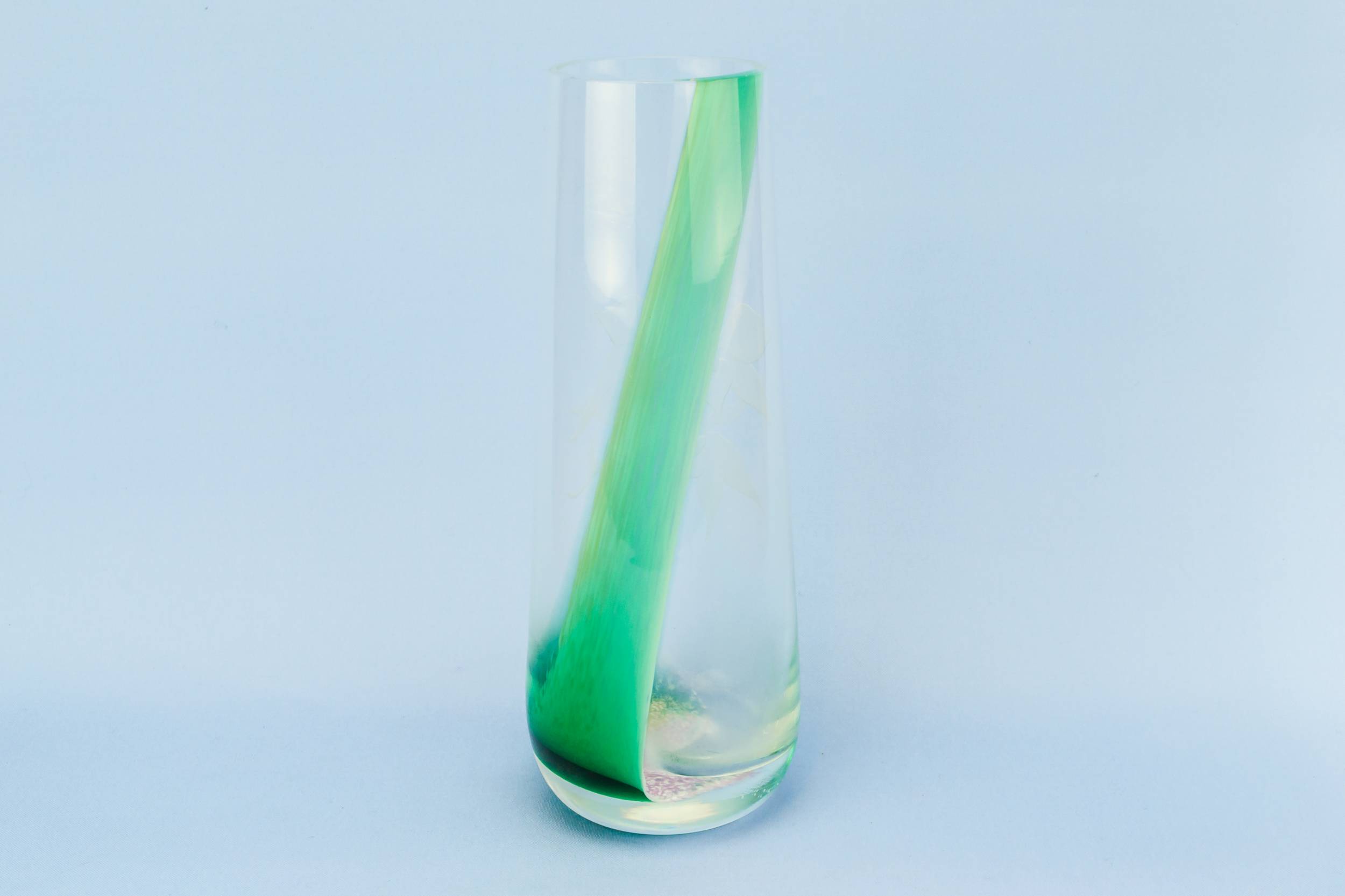 Glass Classical Abstract — Caithness glass vase 1