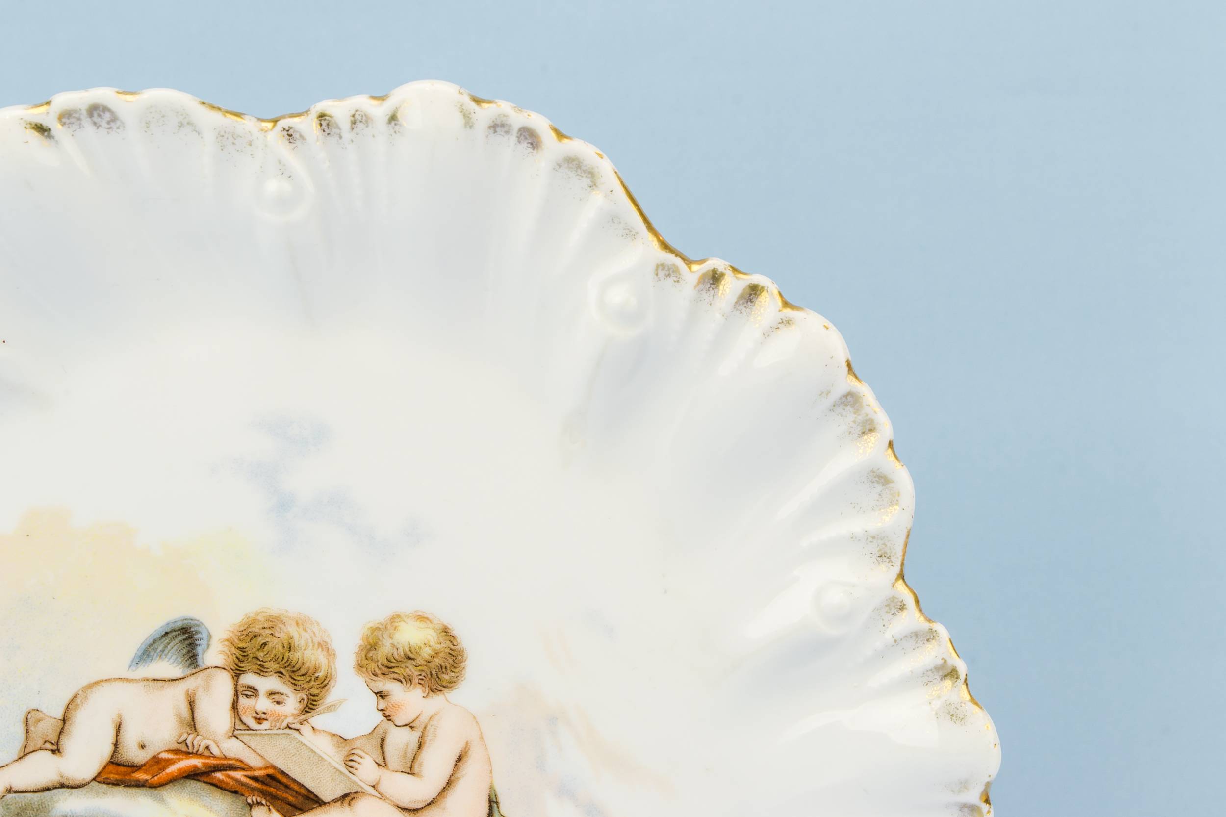 Antique Elegant 8.3'' — 4 baby dessert plates 6