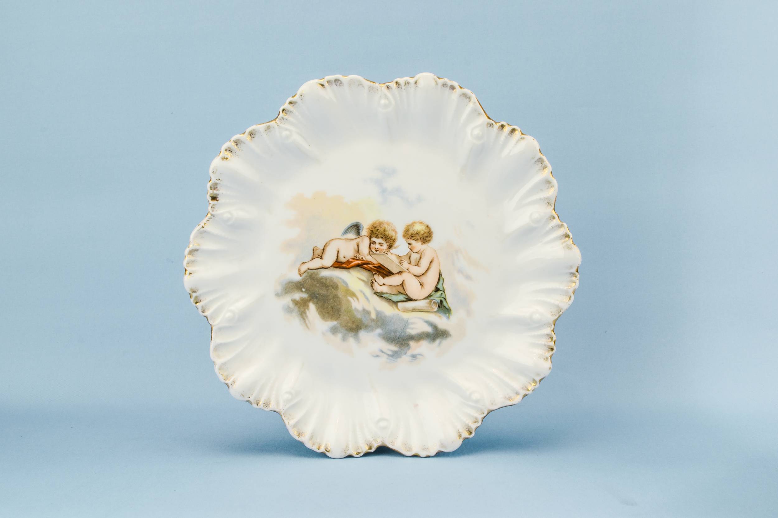Antique Elegant 8.3'' — 4 baby dessert plates 1