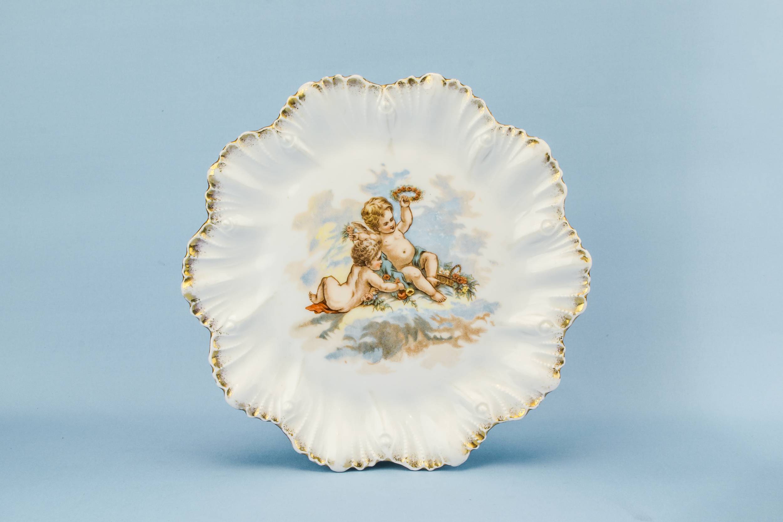 Antique Elegant 8.3'' — 4 baby dessert plates 2