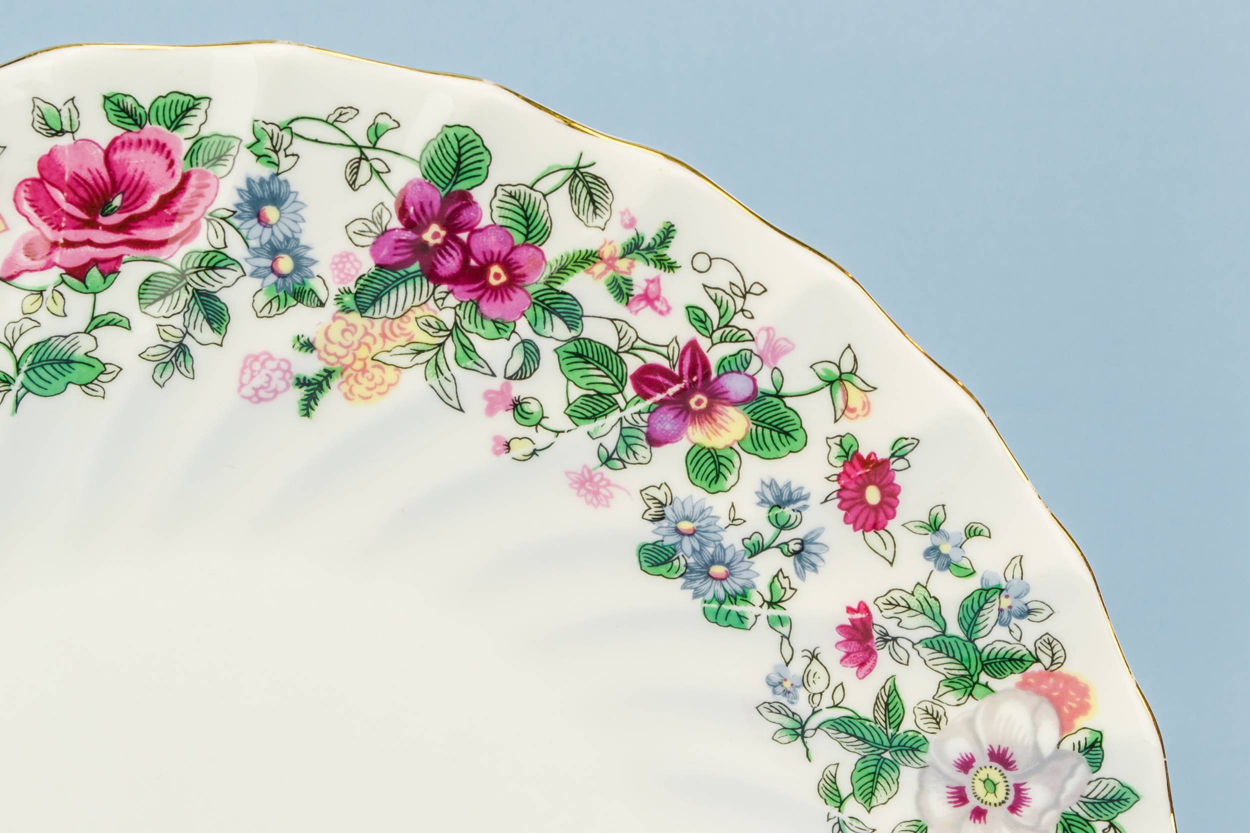 Festive Neo-classical Floral — Floral cake plate 1