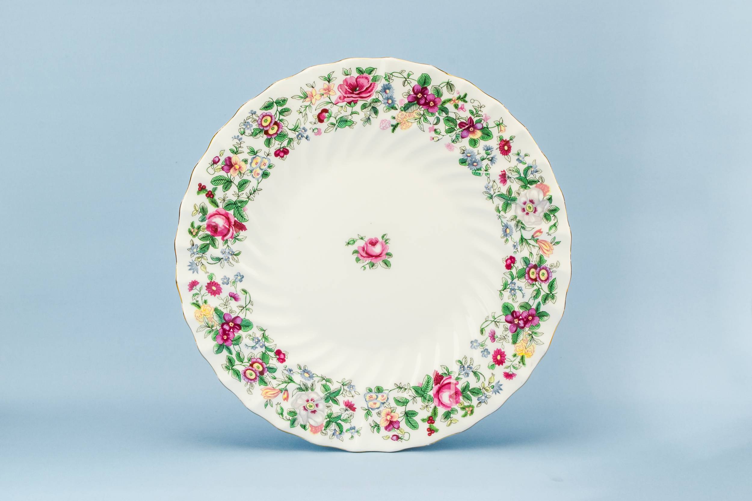 Festive Neo-classical Floral — Floral cake plate