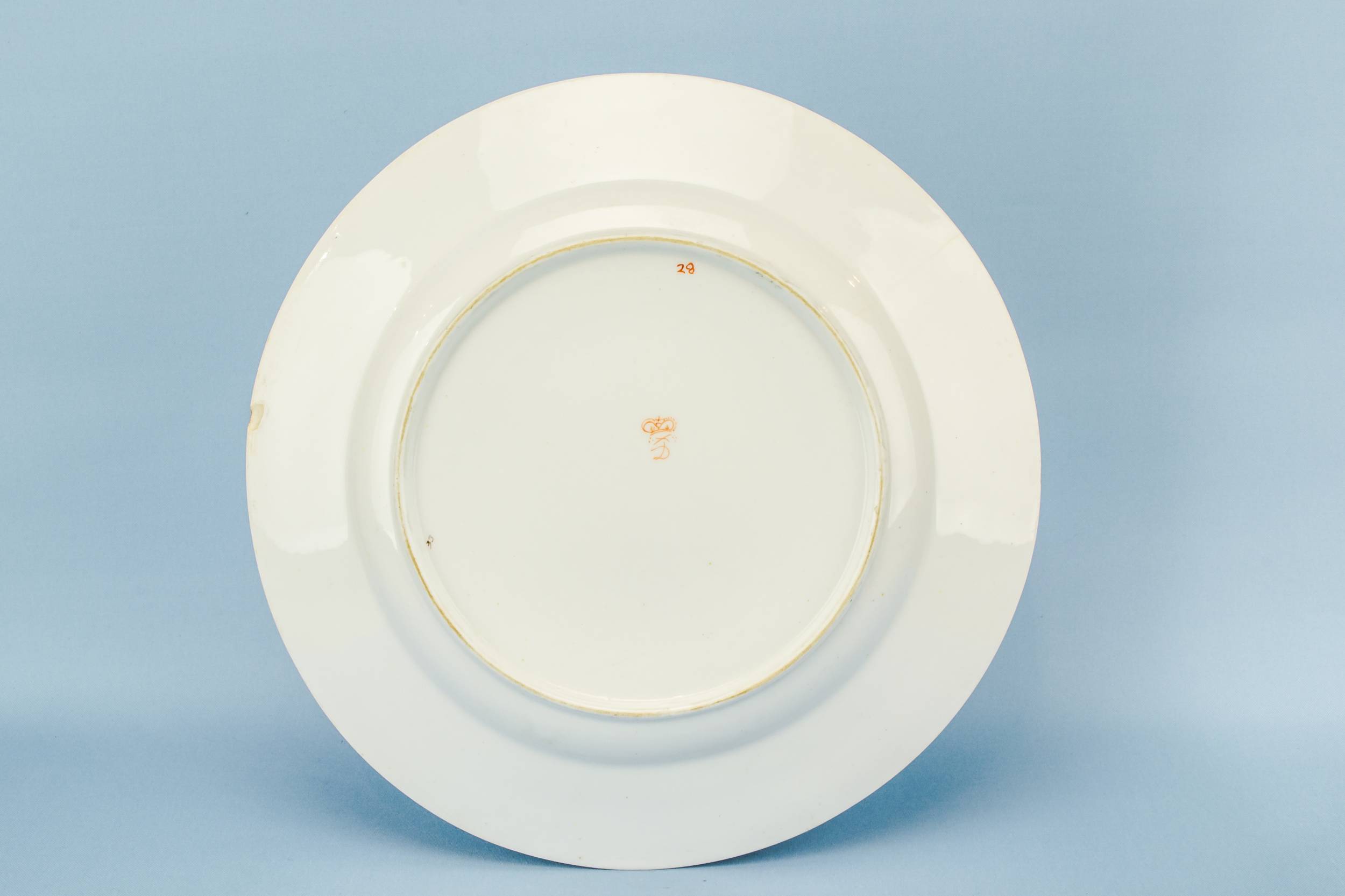 Georgian Porcelain 10'' — Floral porcelain plate 2