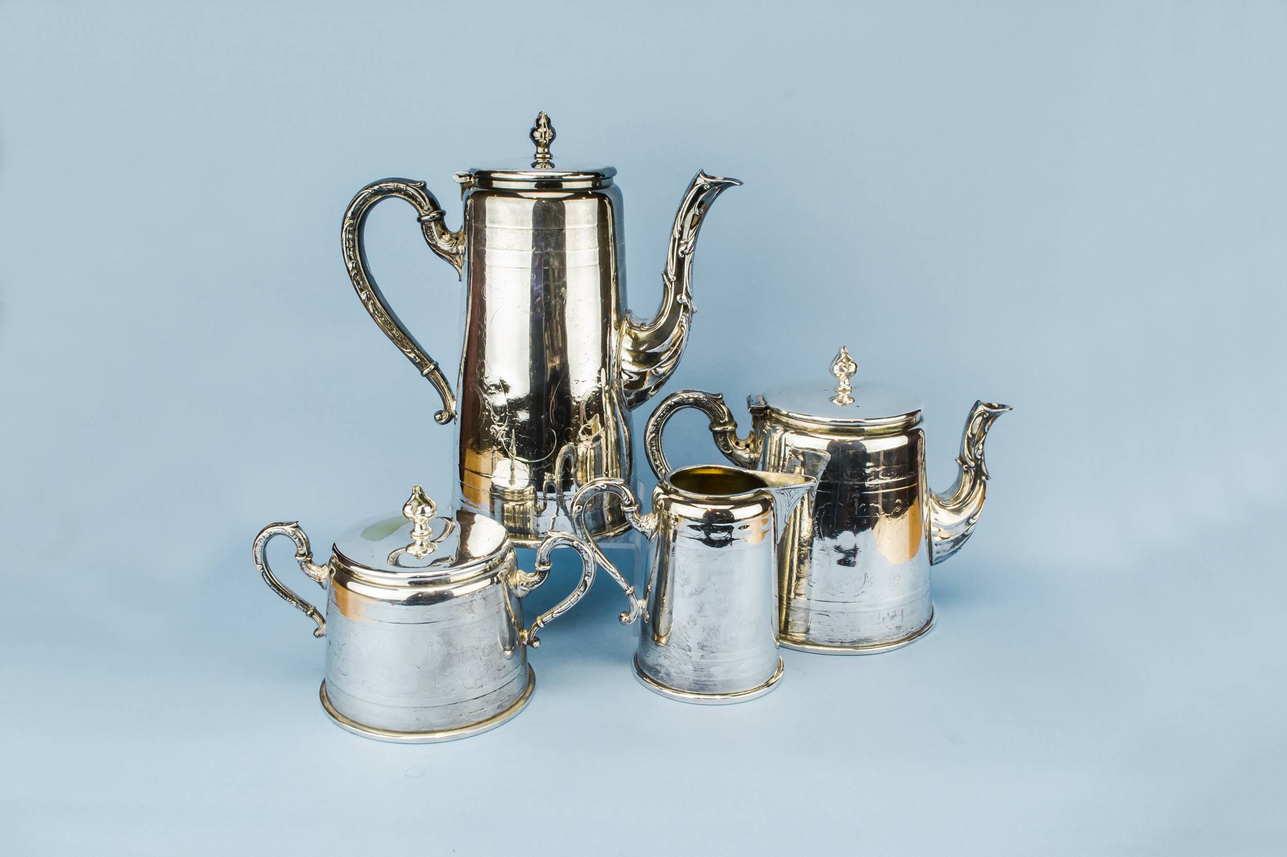 Antique Classical TEAPOT — WMF coffee & tea set