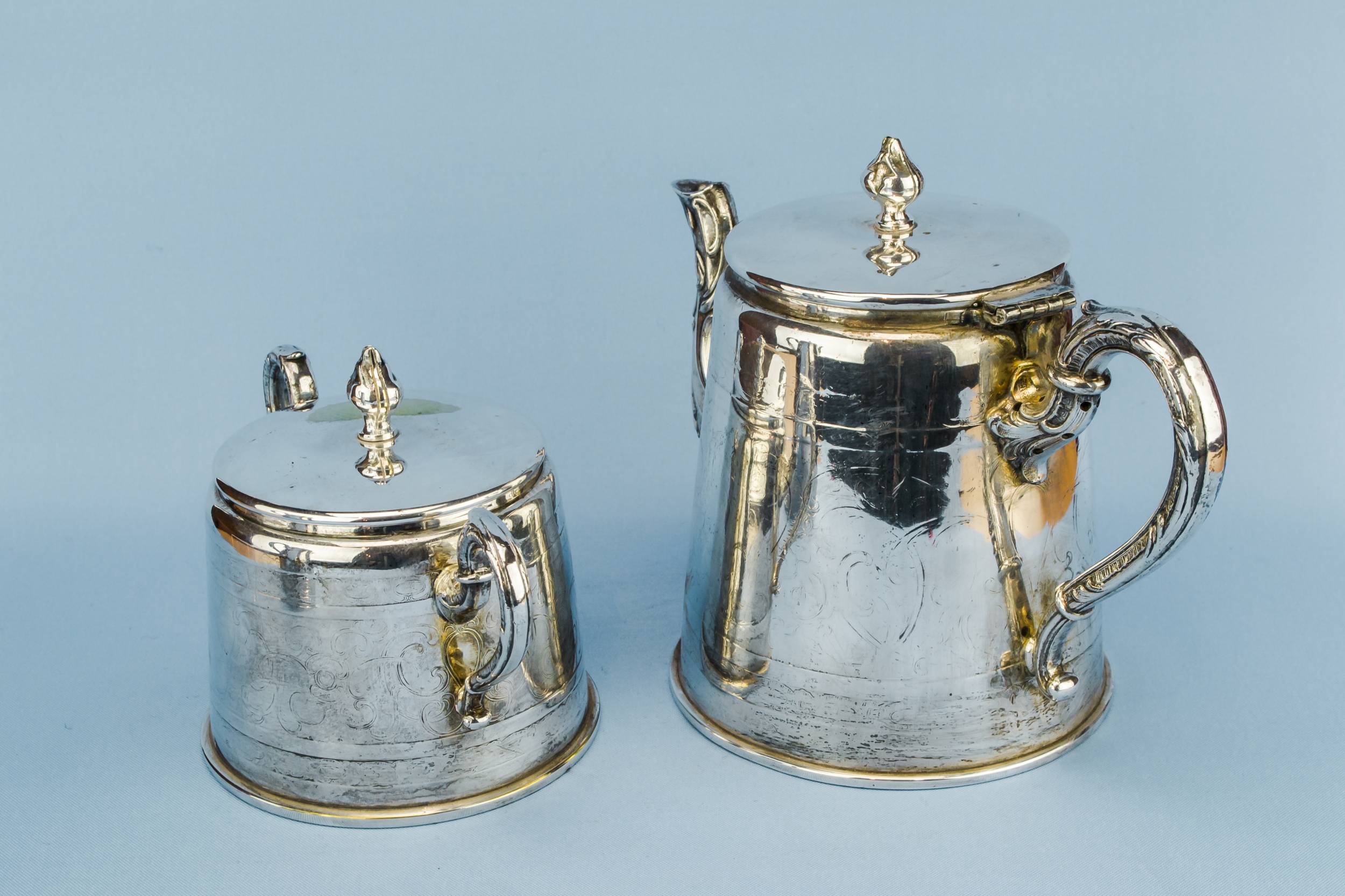 Antique Classical TEAPOT — WMF coffee & tea set 3