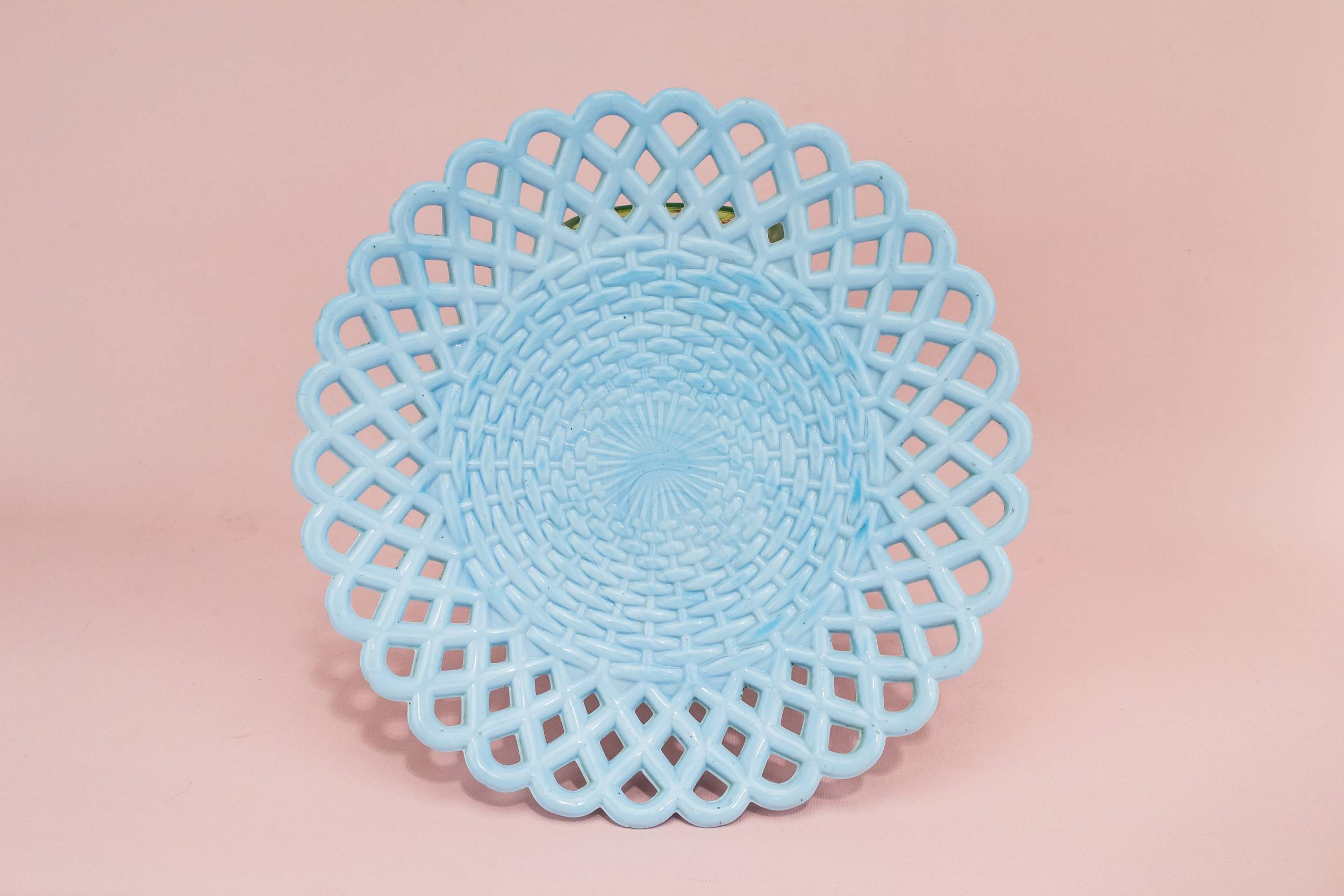 Blue Antique 8.3'' — Blue glass serving plate