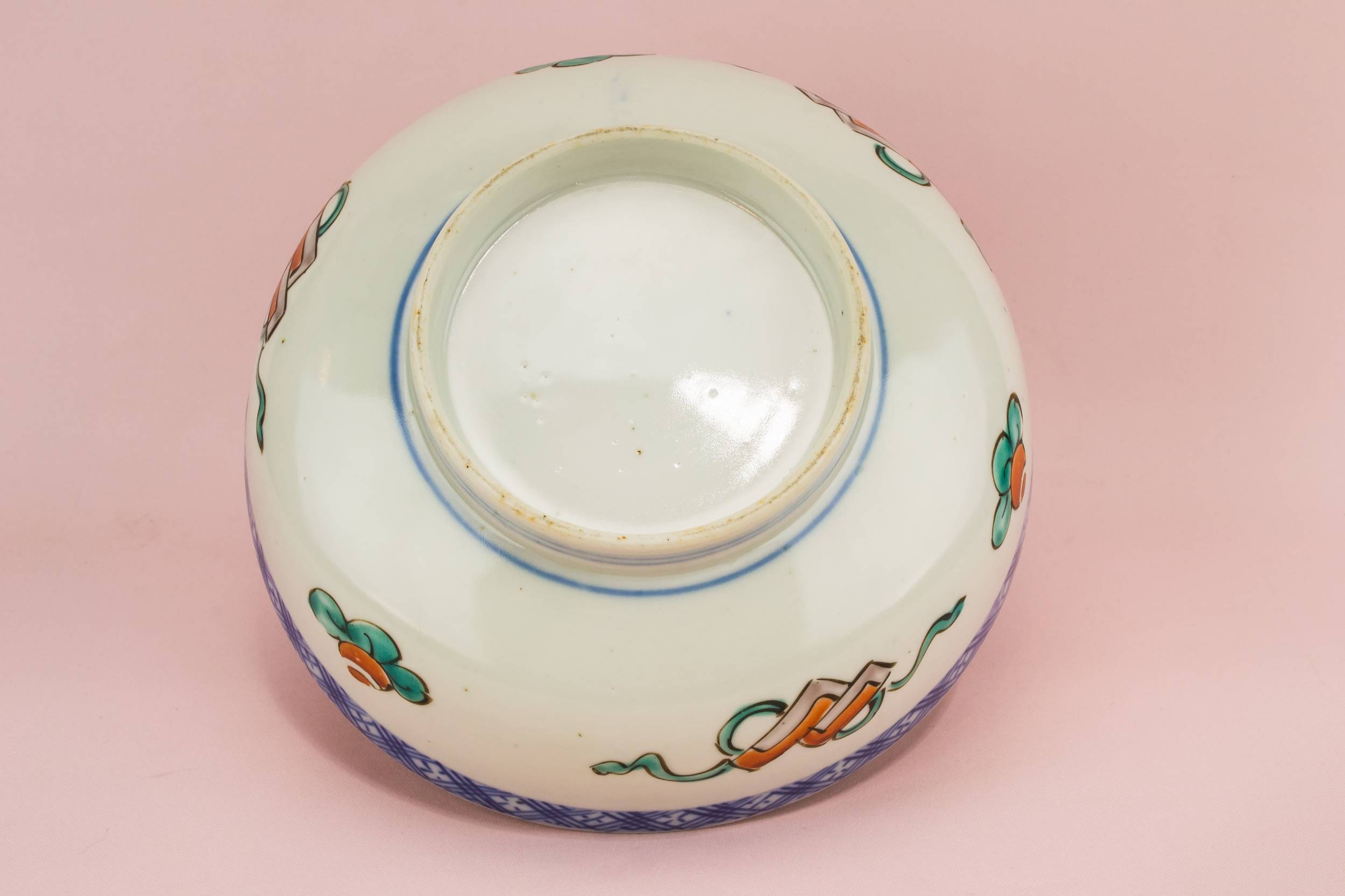 Porcelain Classical Floral — Colourful salad bowl 3