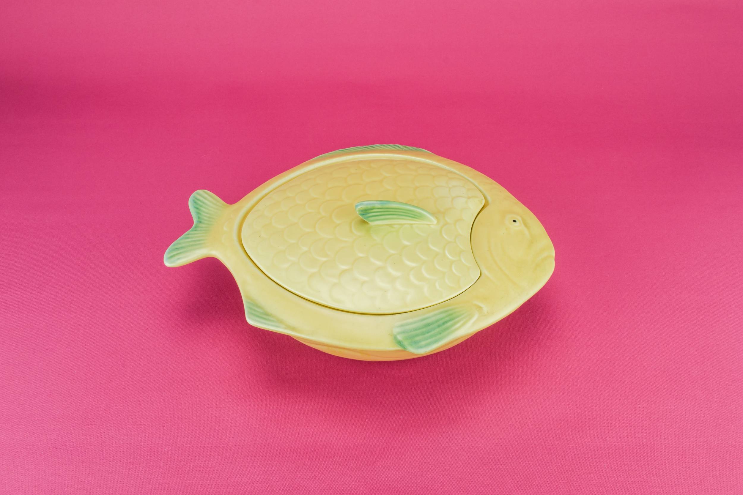 Ceramic Vintage Fish — Art Deco fish bowl