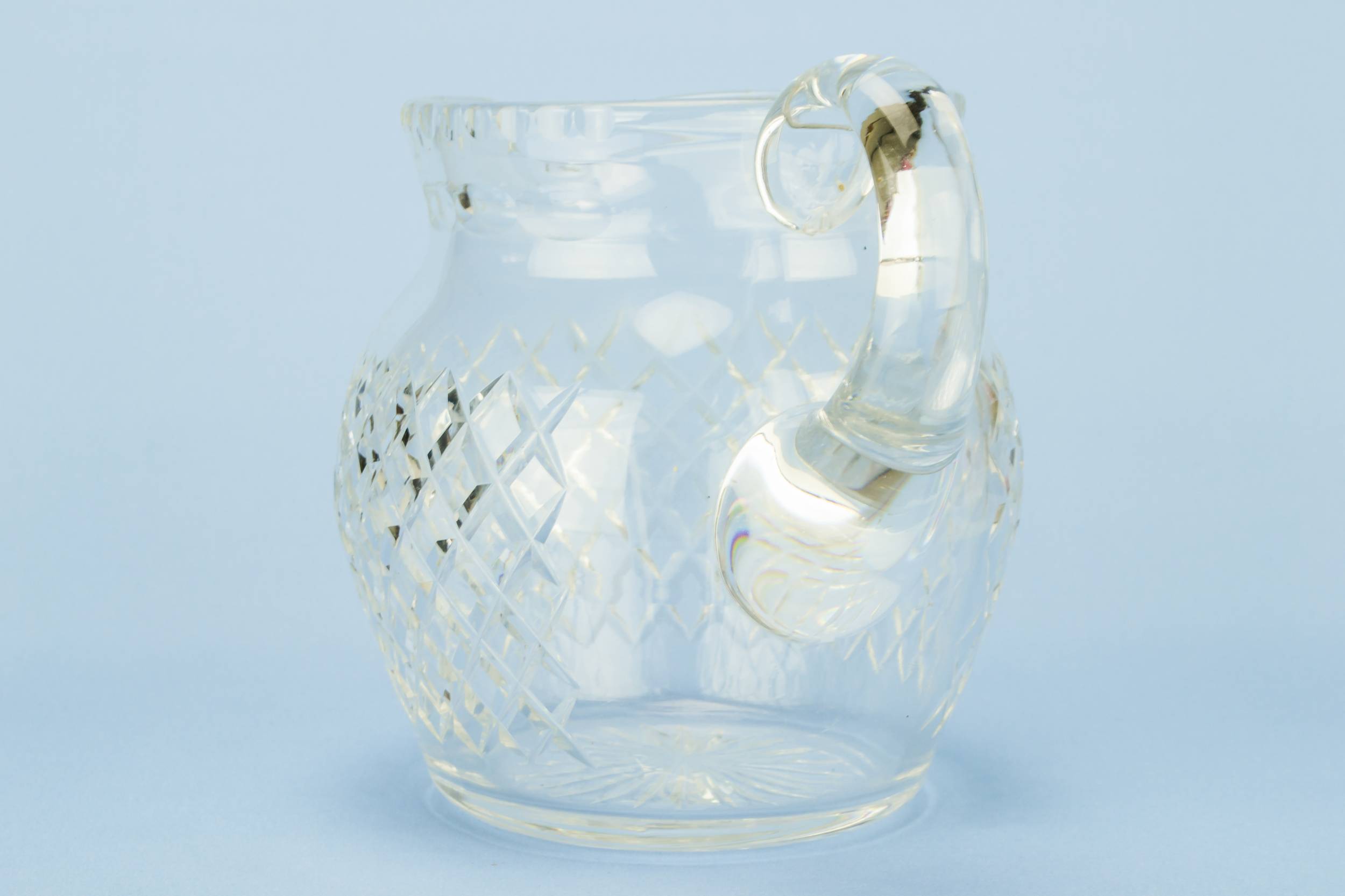Glass Vintage JUG — Classical glass water jug 1