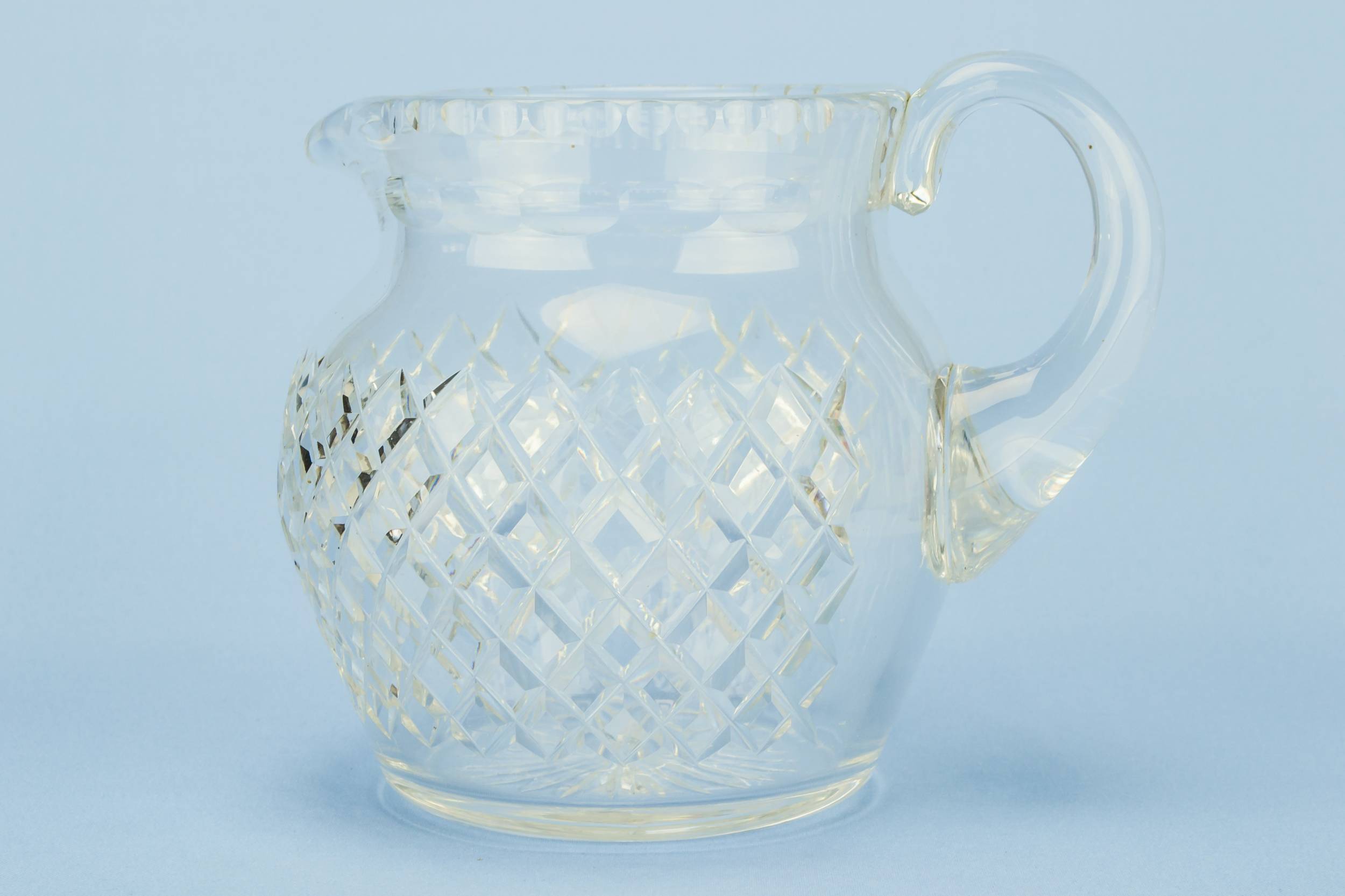 Glass Vintage JUG — Classical glass water jug 3