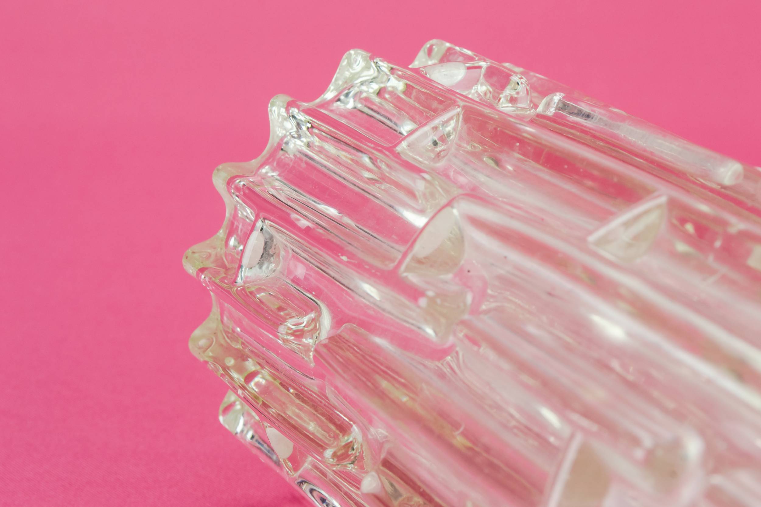 Mid-century Modern Glass — Modernist glass vase 2