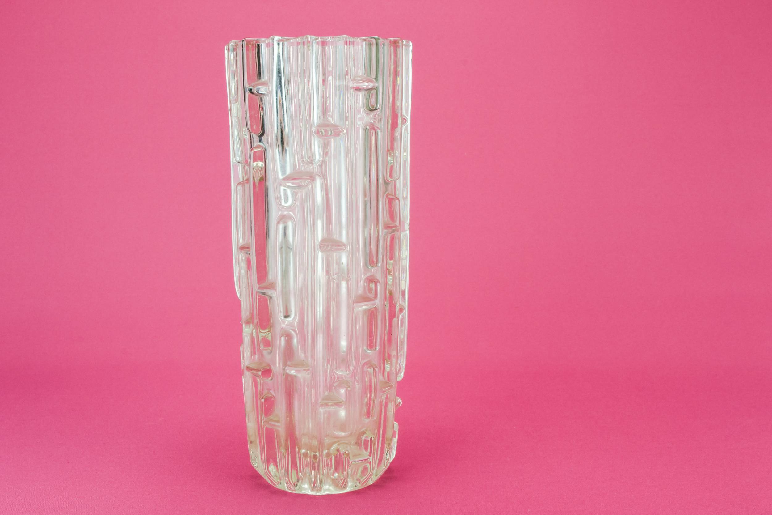 Mid-century Modern Glass — Modernist glass vase 1