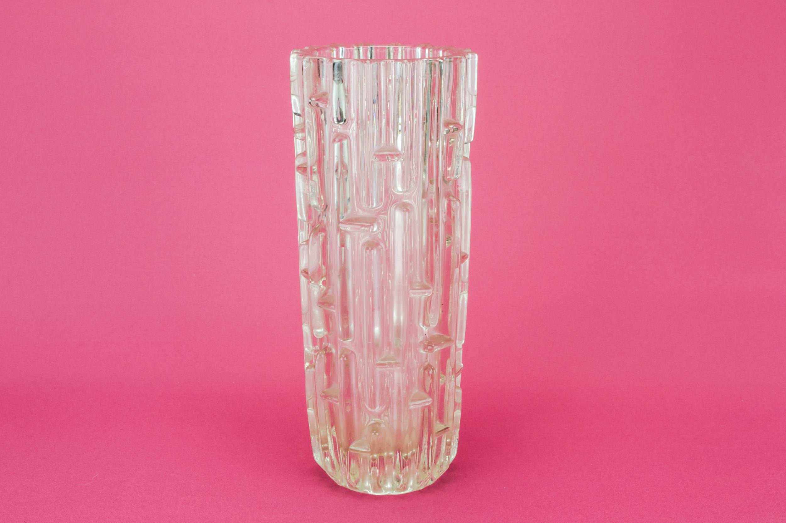 Mid-century Modern Glass — Modernist glass vase