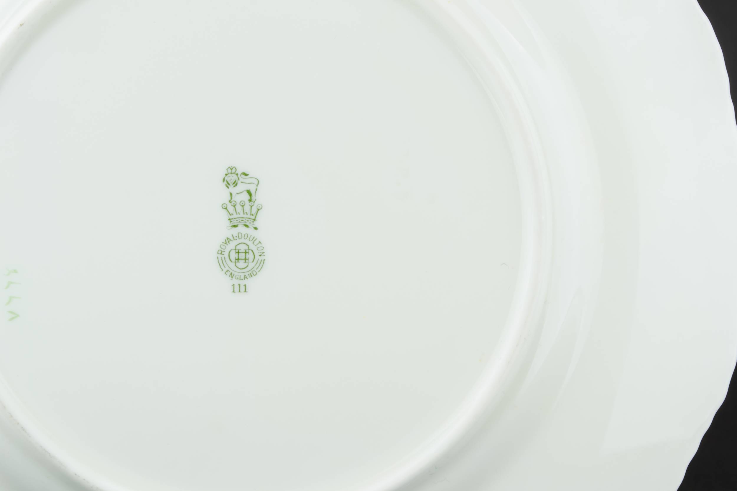 Spectacular Antique Floral — 8 Royal Doulton plates 2
