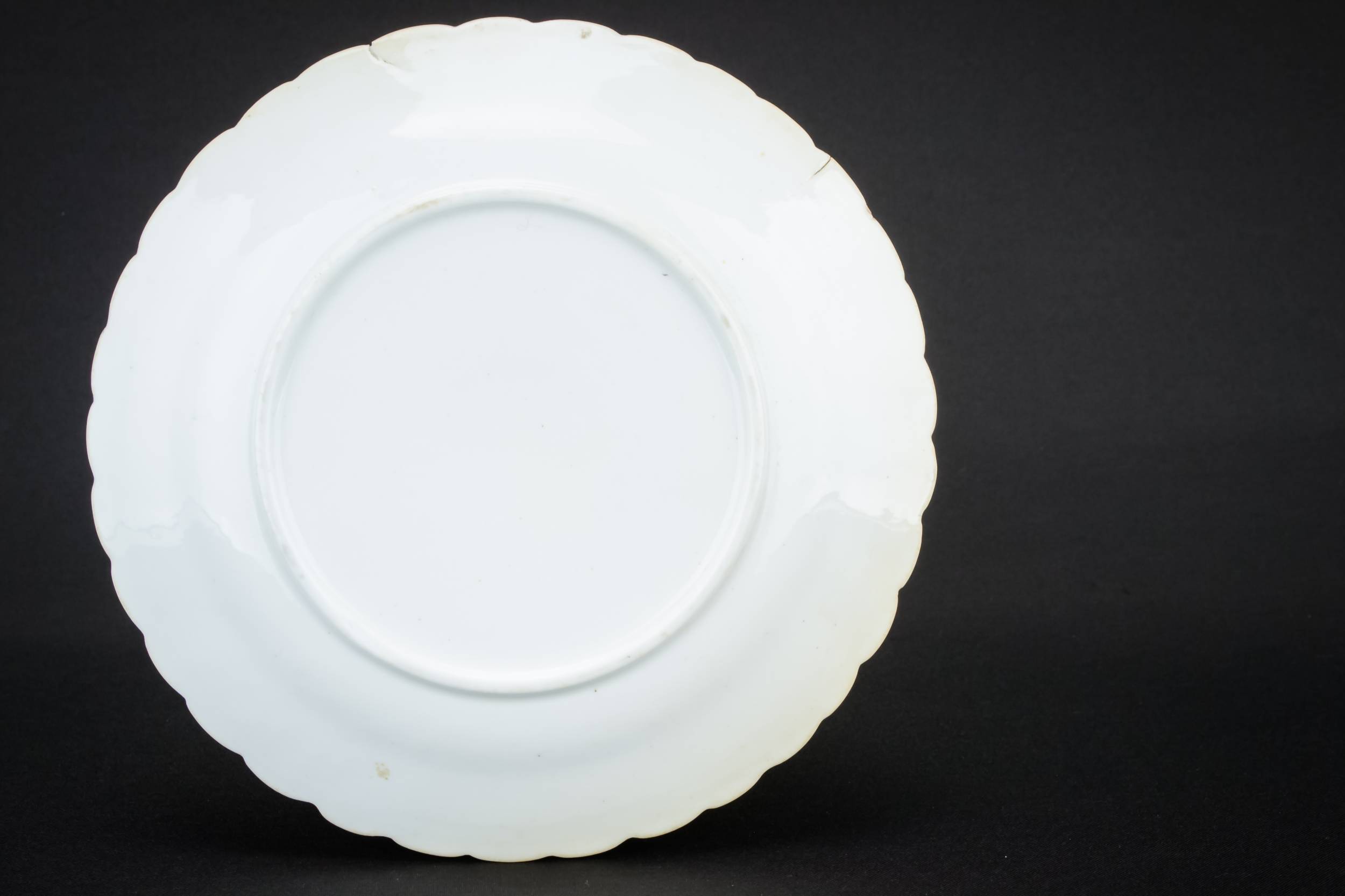 Porcelain Charming Floral — 6 porcelain floral plates 2