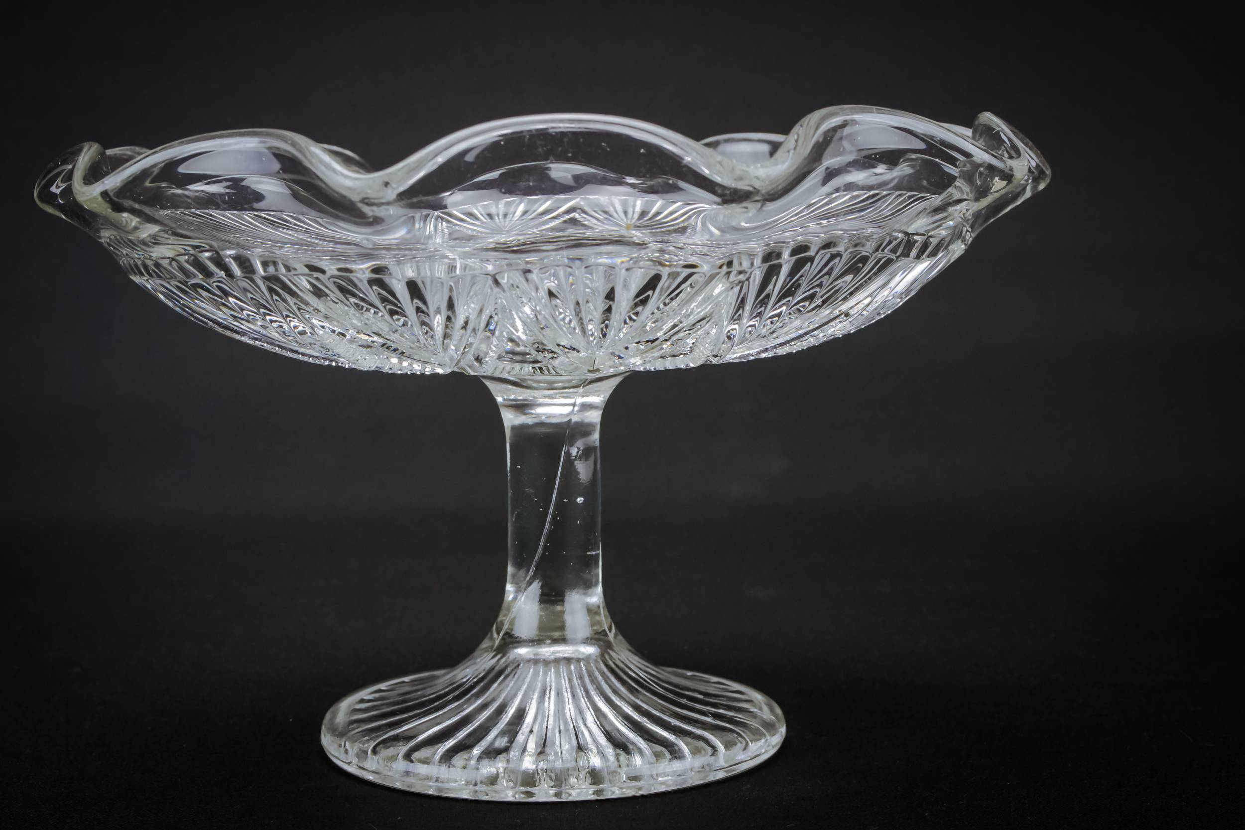 Neo-classical Antique Star — Glass stem bowl 2