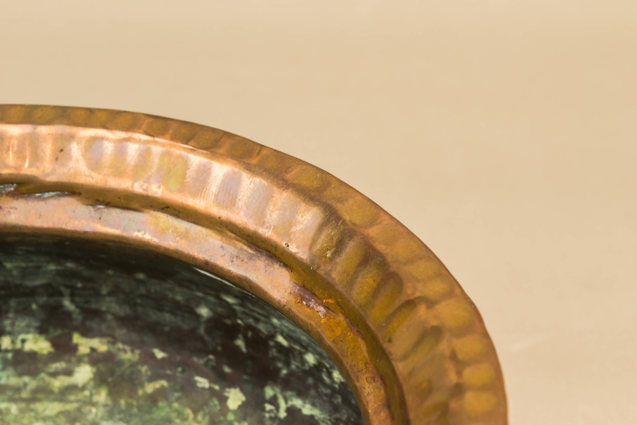 Arts Crafts Rustic — Copper Arts & Crafts bowl 1