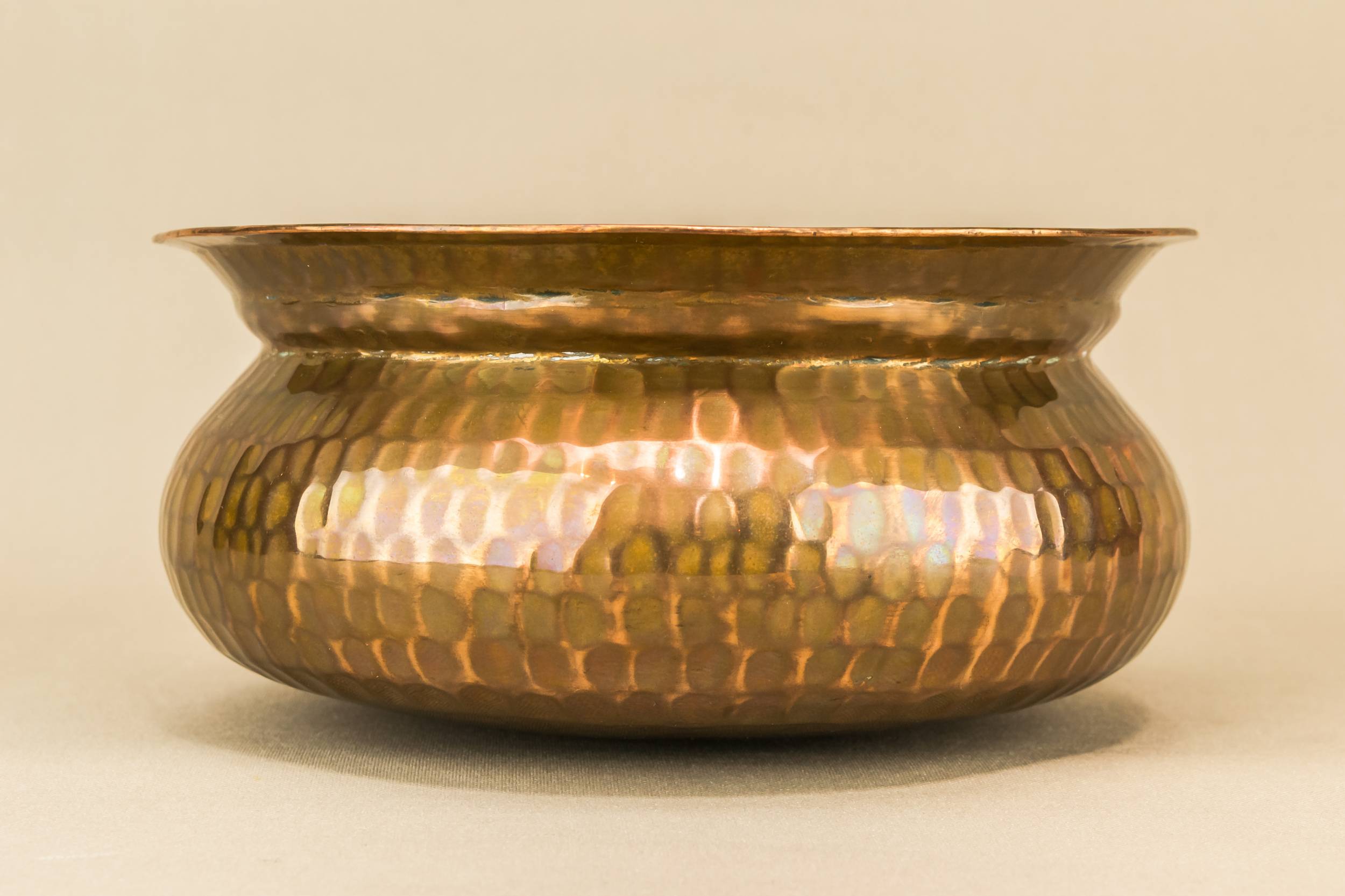 Arts Crafts Rustic — Copper Arts & Crafts bowl 2