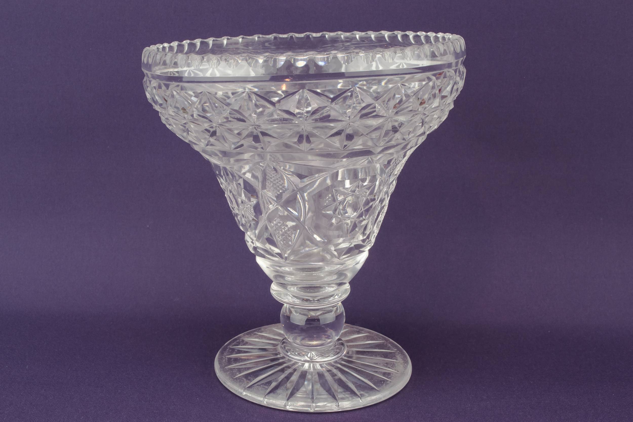 Art Deco Vintage — Celery stick glass bowl