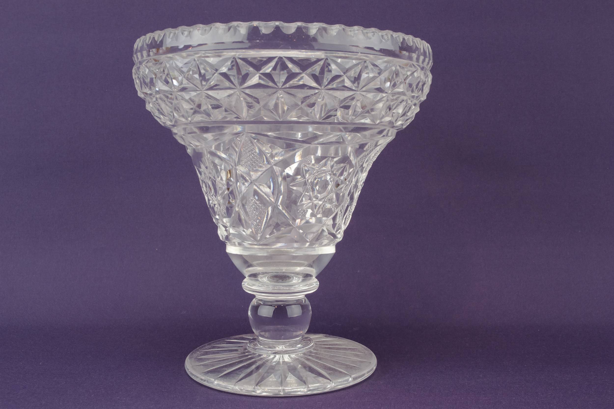 Art Deco Vintage — Celery stick glass bowl 1