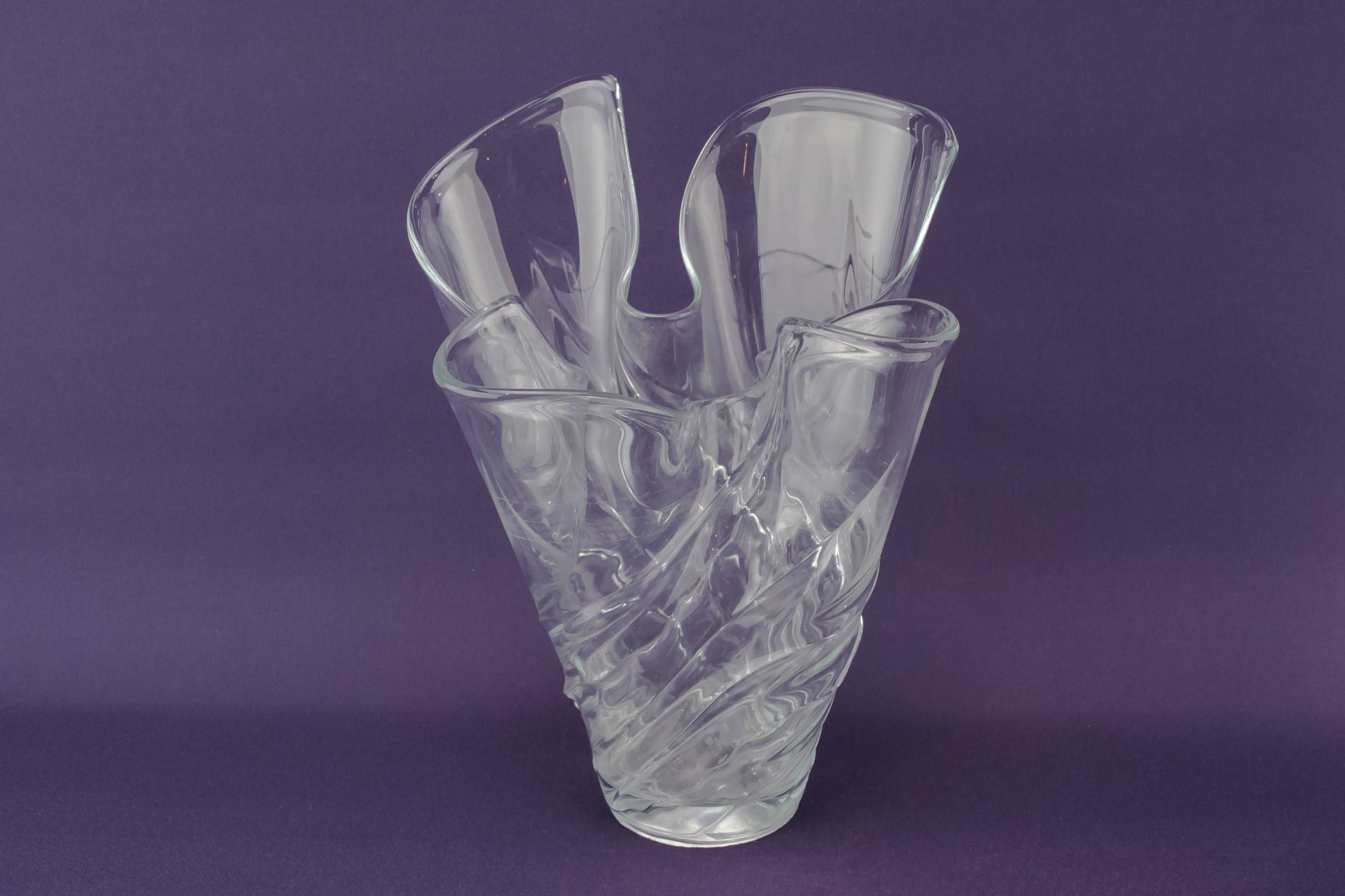 Attractive Vintage Wavy — Wavy Modernist vase