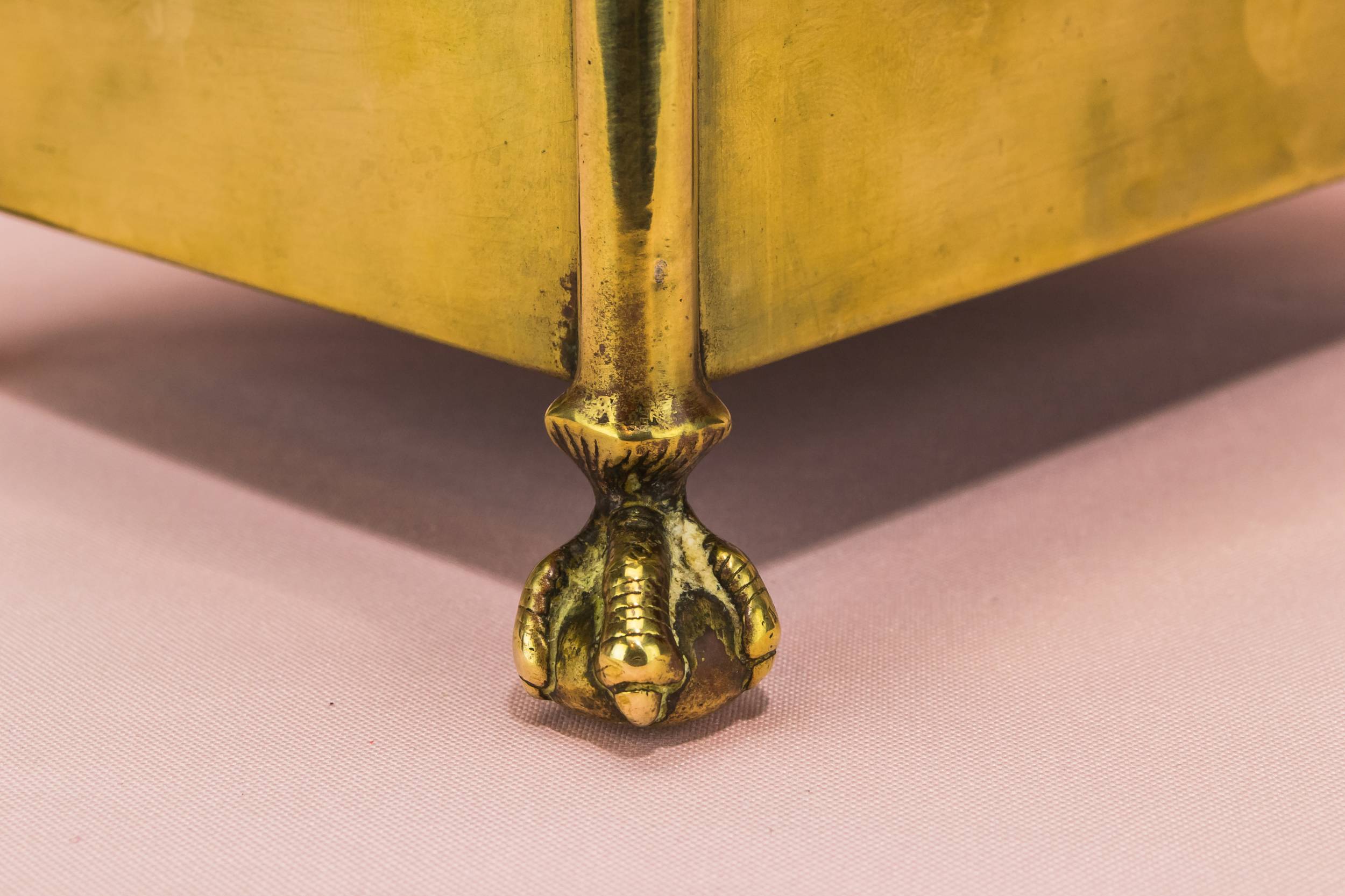 Attractive Brass Floral — Brass jewellery box 4
