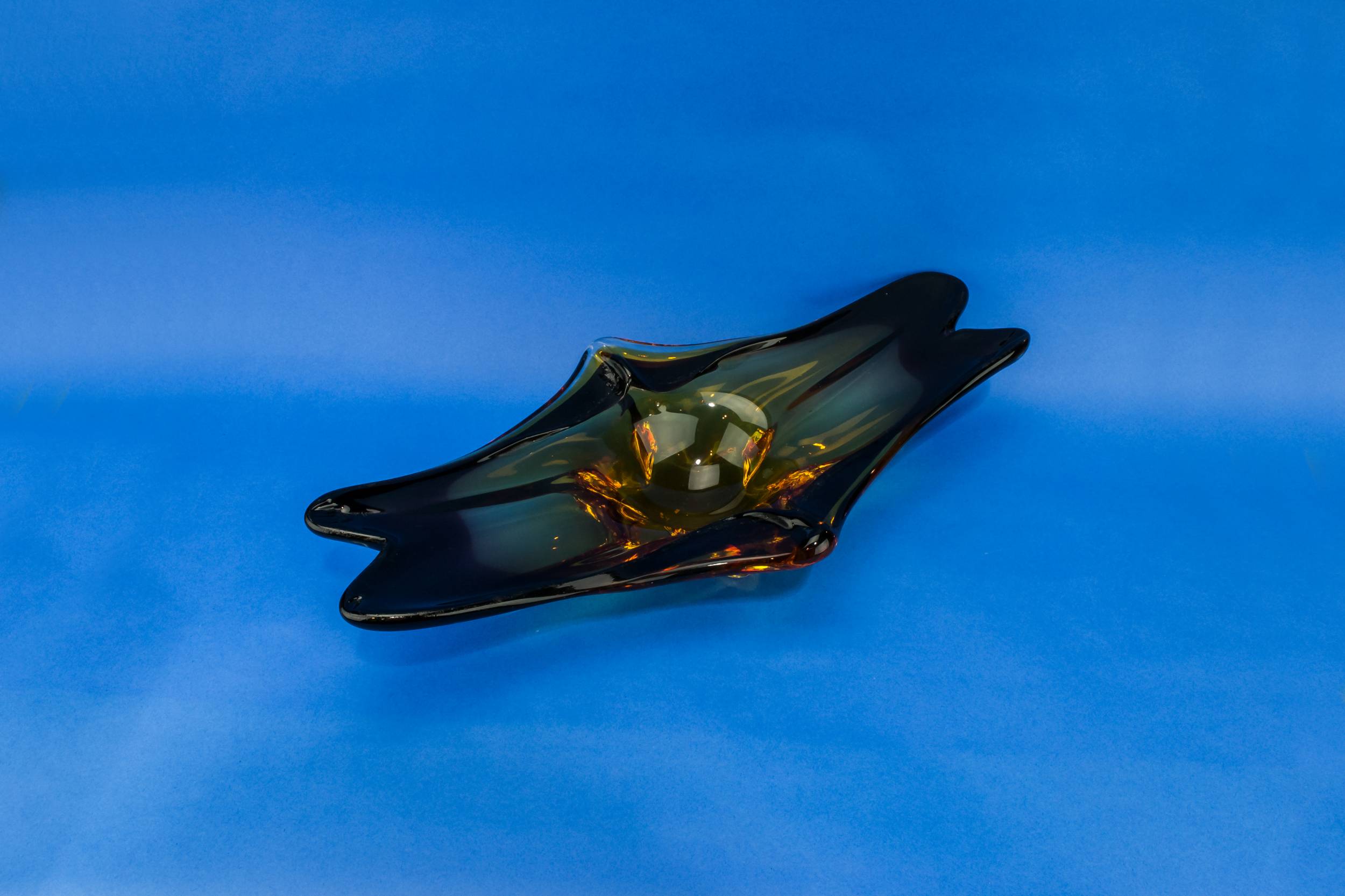 Glass Modernist Large — Large Modernist glass bowl