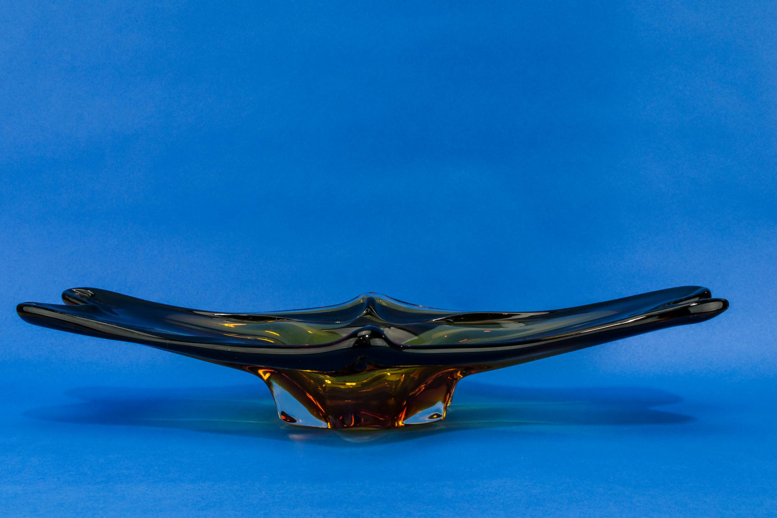 Glass Modernist Large — Large Modernist glass bowl 4