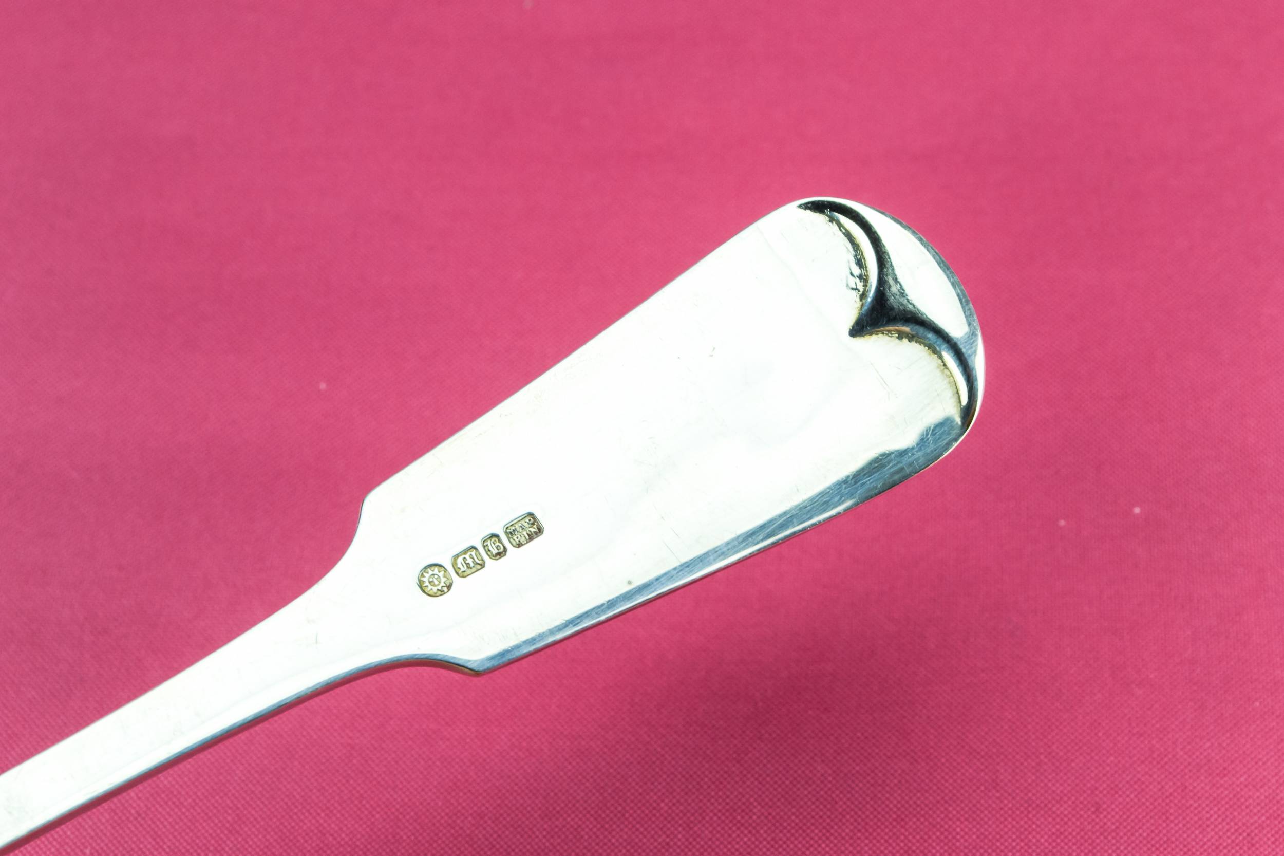 Antique Spectacular Minimalist — Long serving spoon 2