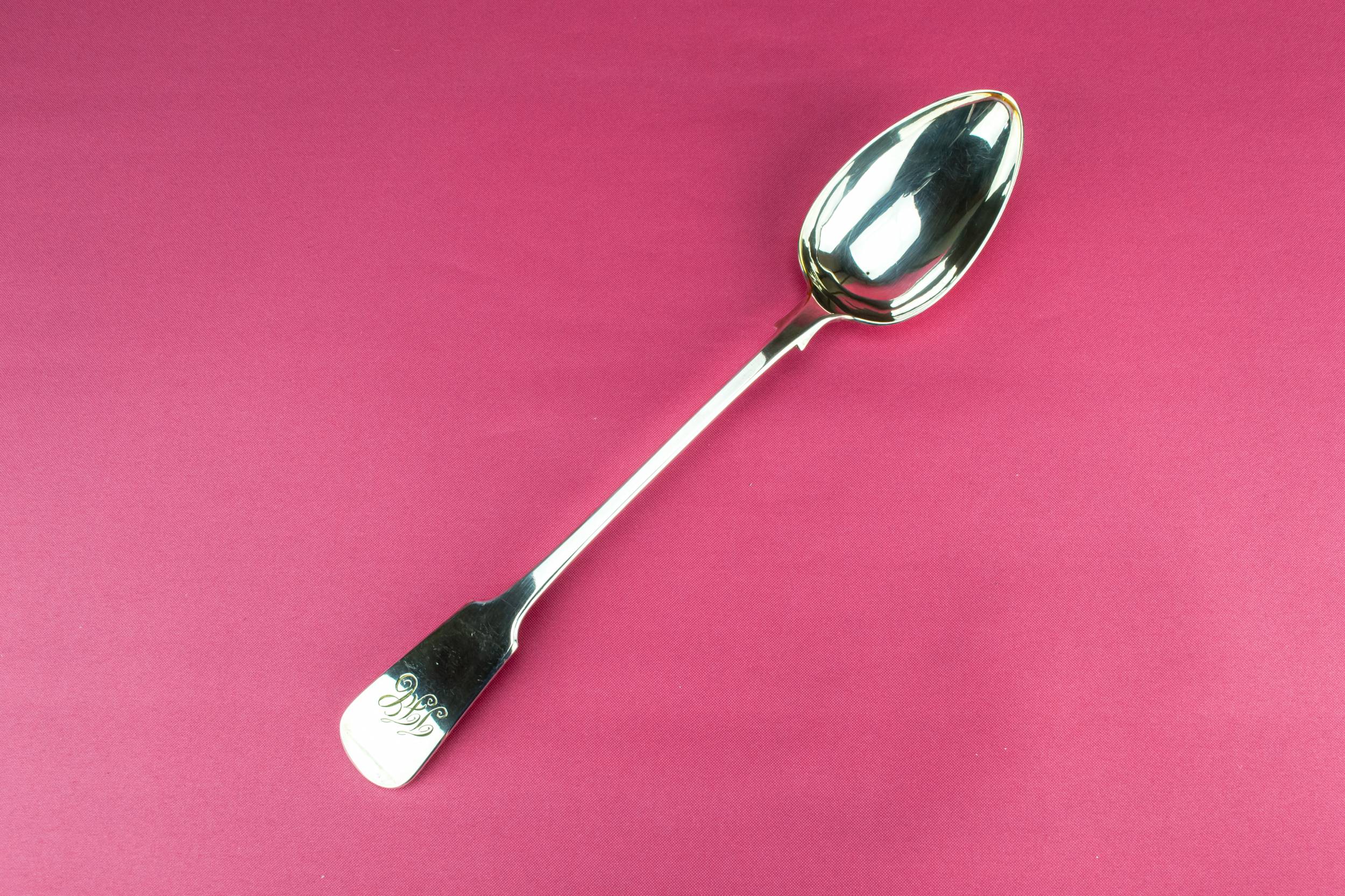 Antique Spectacular Minimalist — Long serving spoon