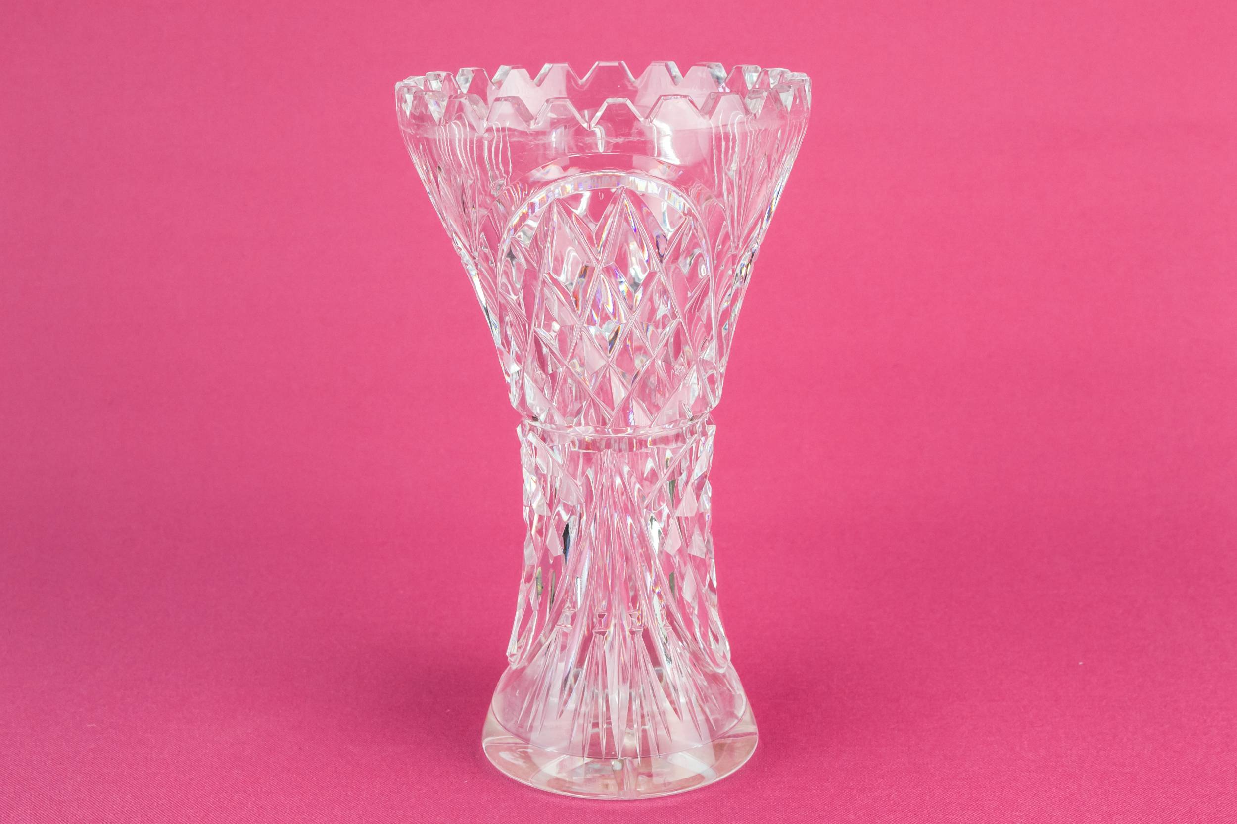Shabby Chic Vintage — Small glass vase