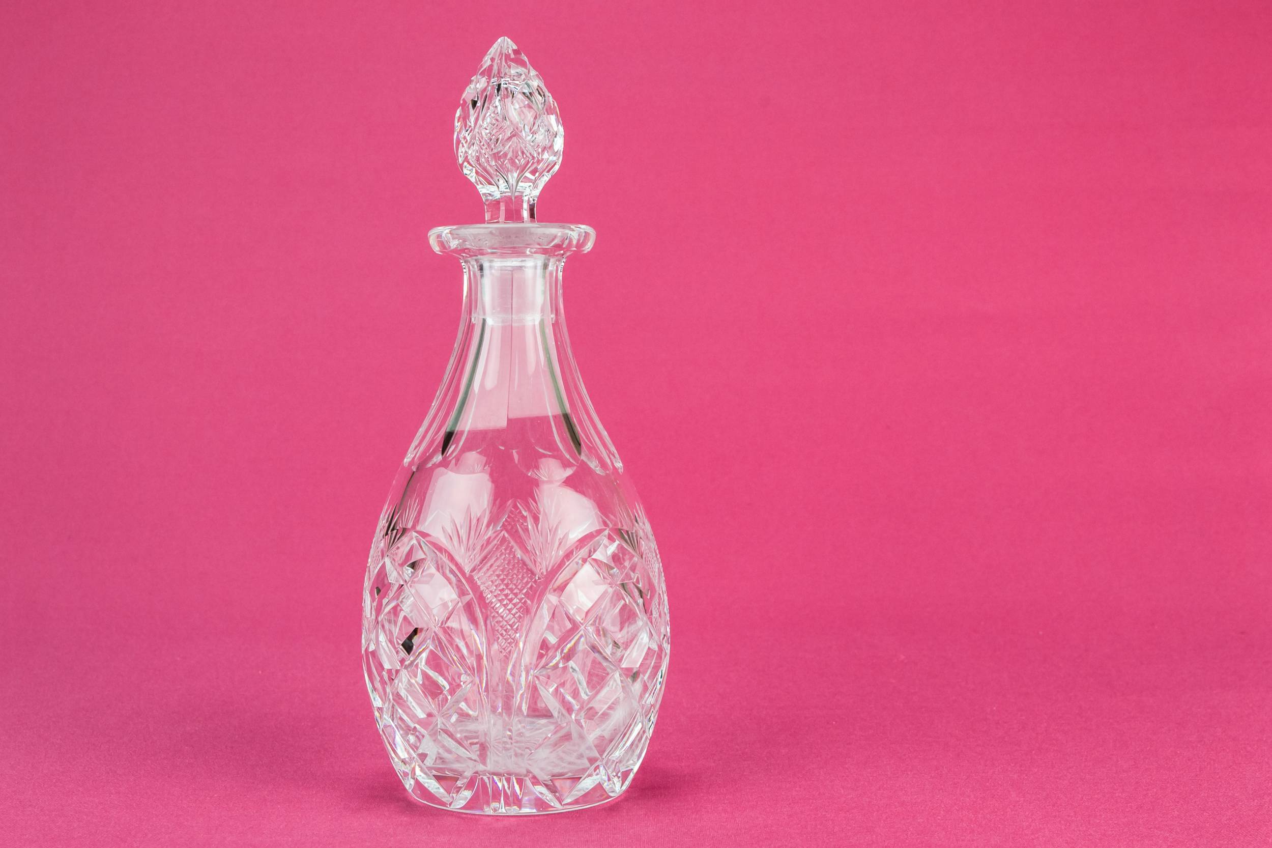 Clear Glass Diamond — Oil and vinegar condiments 2