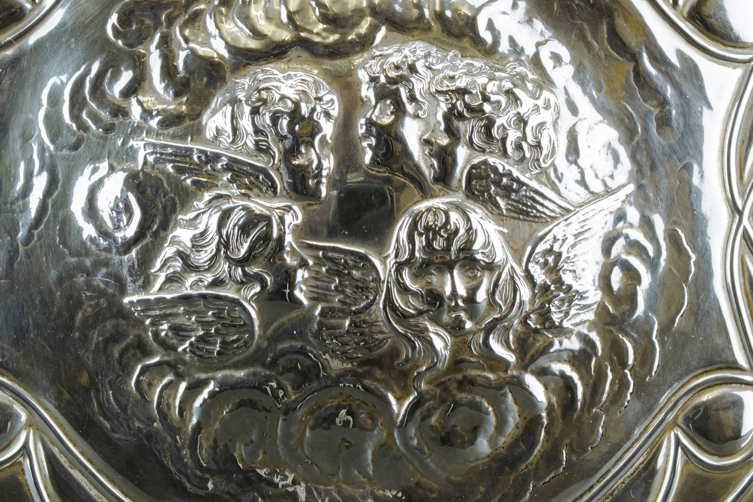 Spectacular Art Nouveau — Sterling silver tray 6