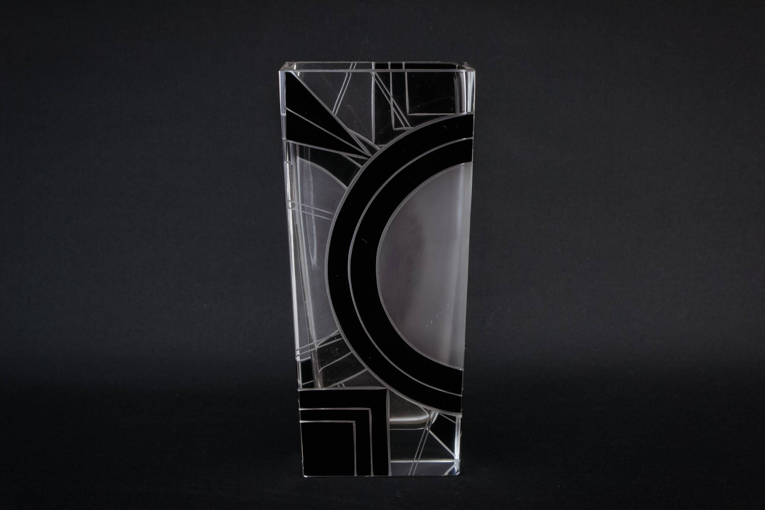 Slick Vintage VASE — Karl Palda glass vase 5